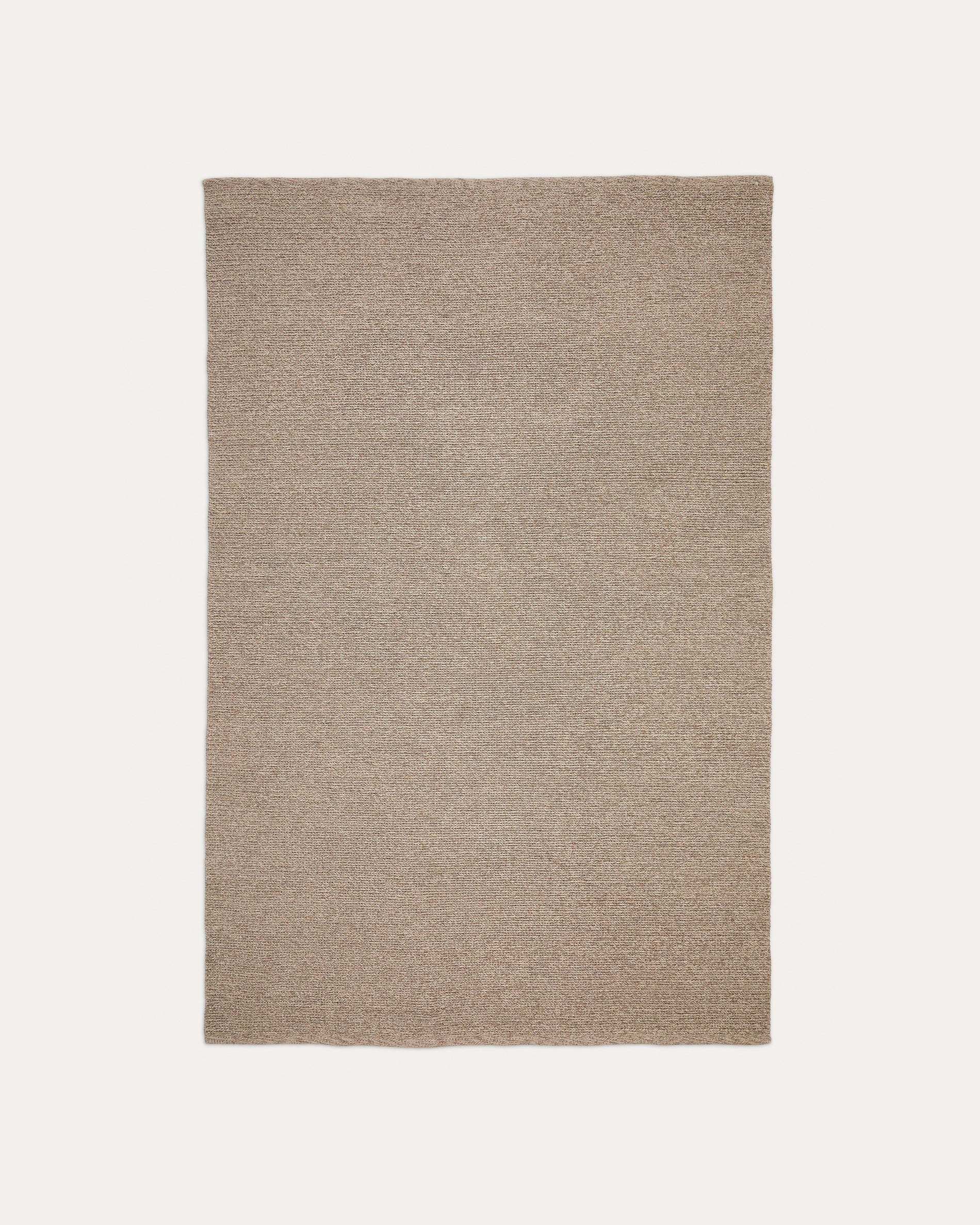 Galinda taupe rug made of synthetic fibres, 160 x 230 cm - Product View