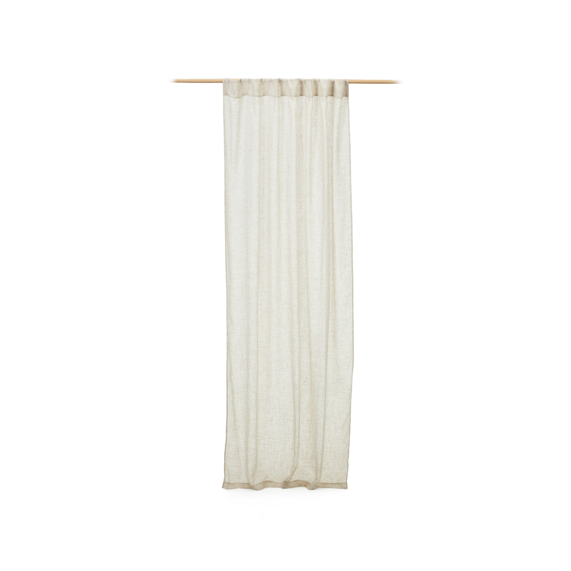 Mahina curtain in beige, 140 x 260 cm - Product Image
