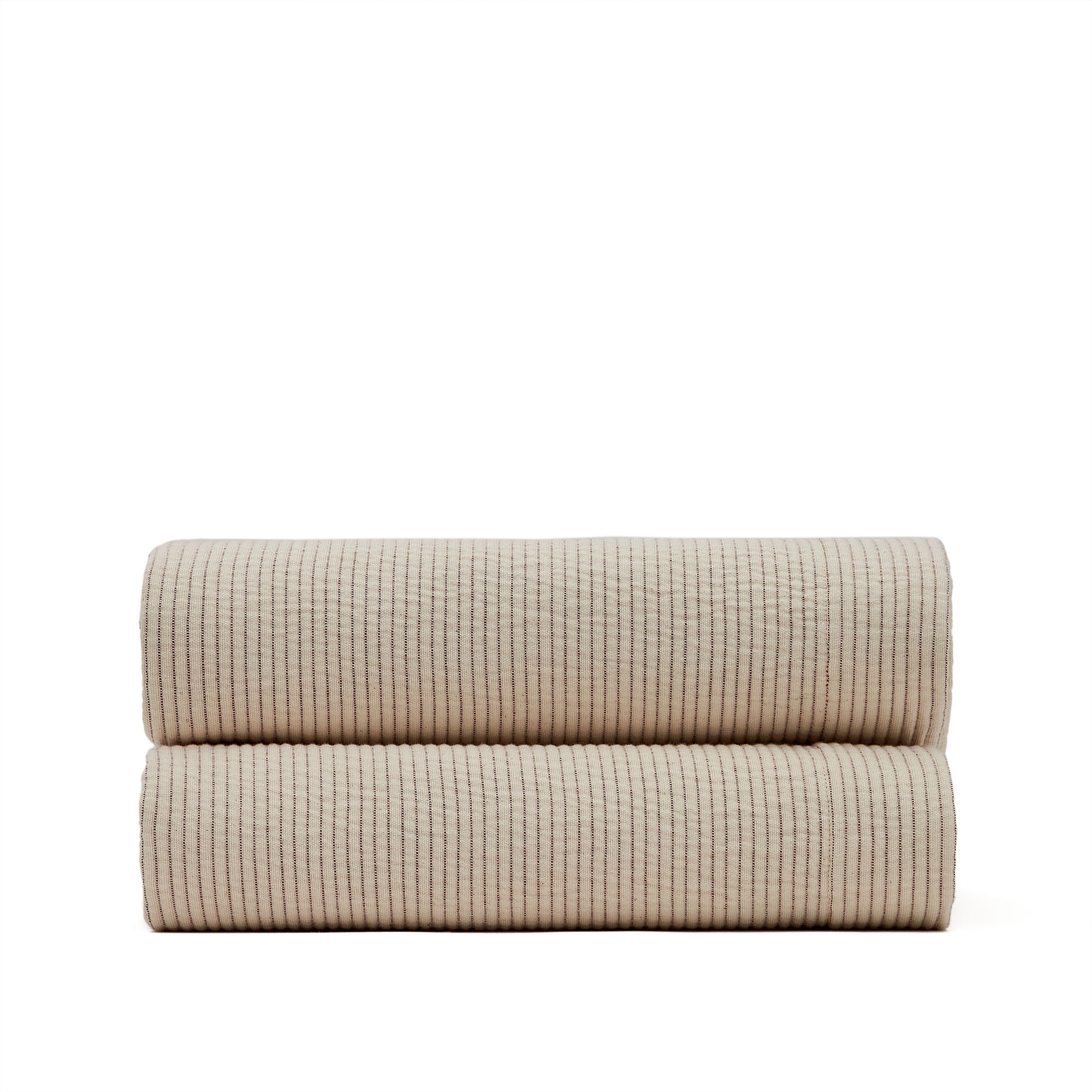 Bedar 100% cotton beige quilt for 90/135 cm bed - Product Image