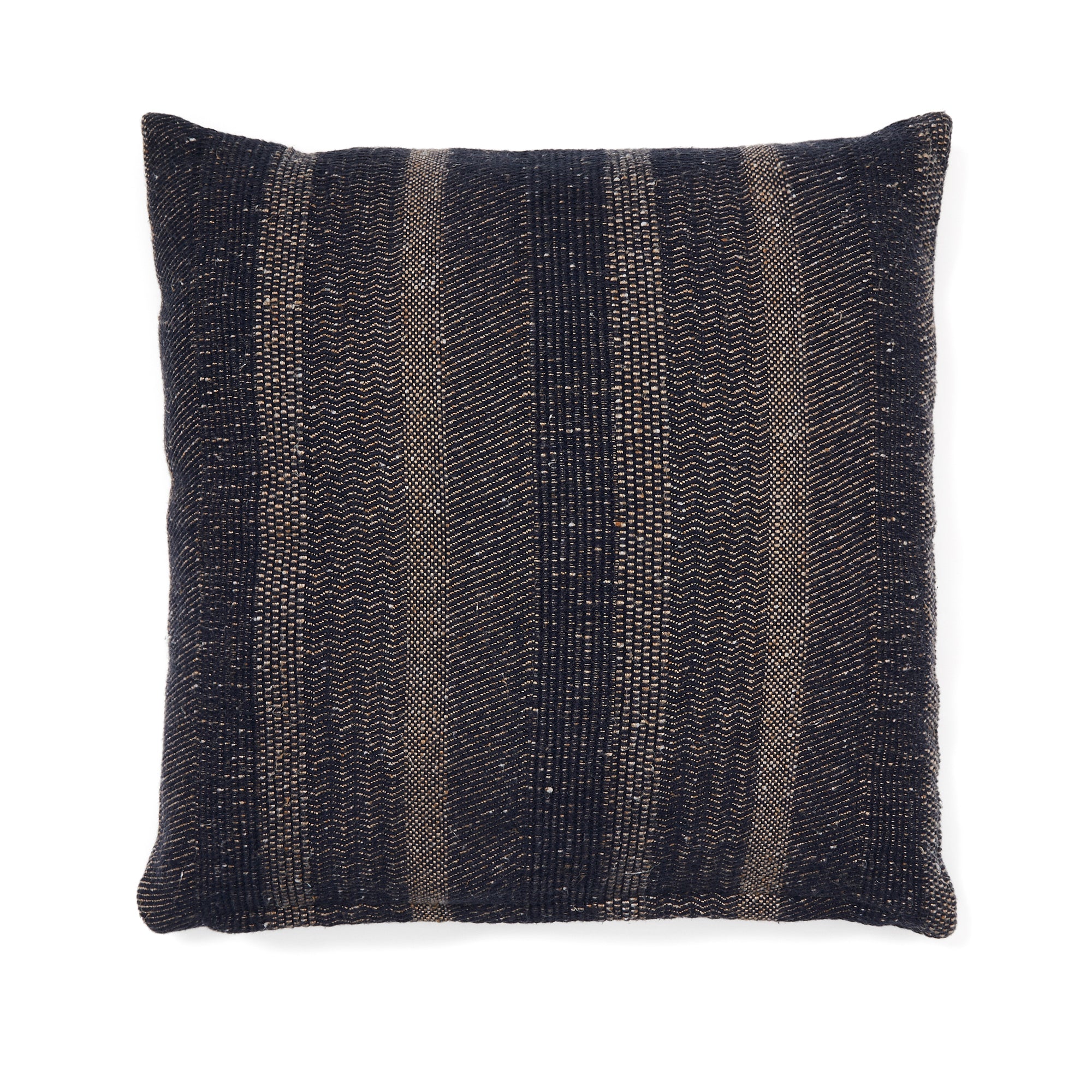 Sunta dark blue striped, cotton decorative cushion cover, 50 x 50 cm