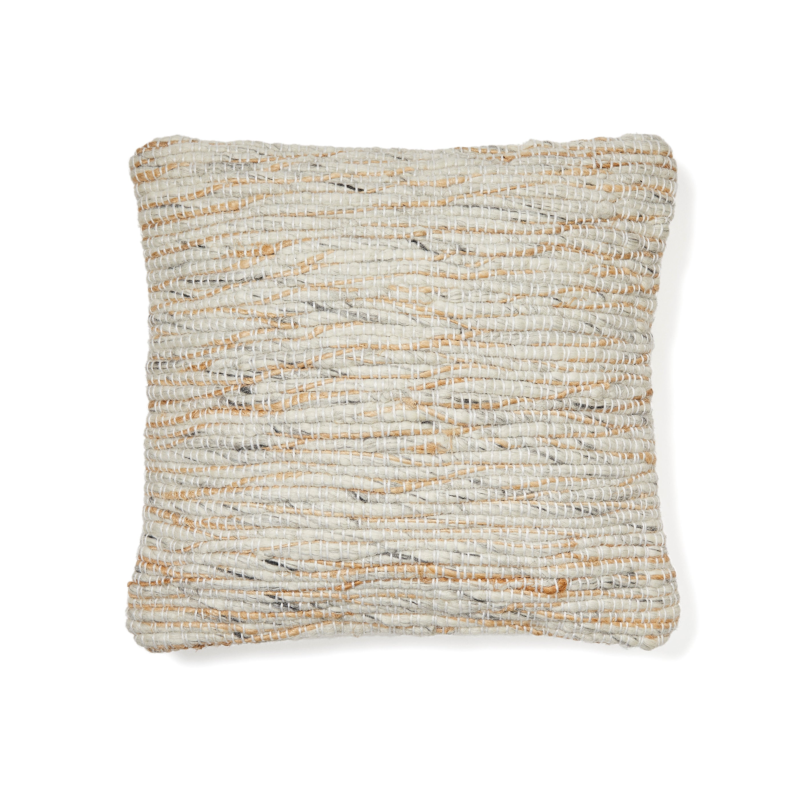 Selise natural jute cushion cover 45 x 45 cm - Product Image