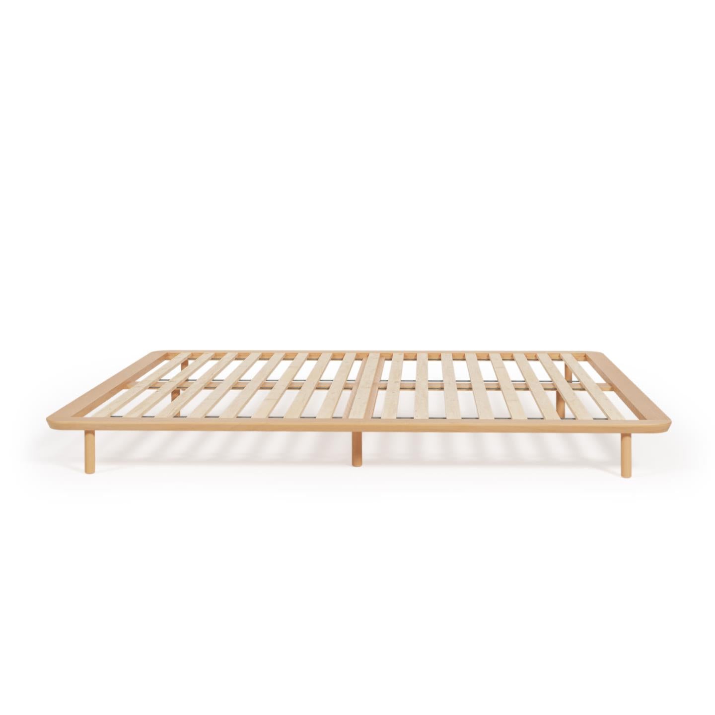 Anielle bed made from solid ash wood for a 160 x 200 cm mattress - Product Image