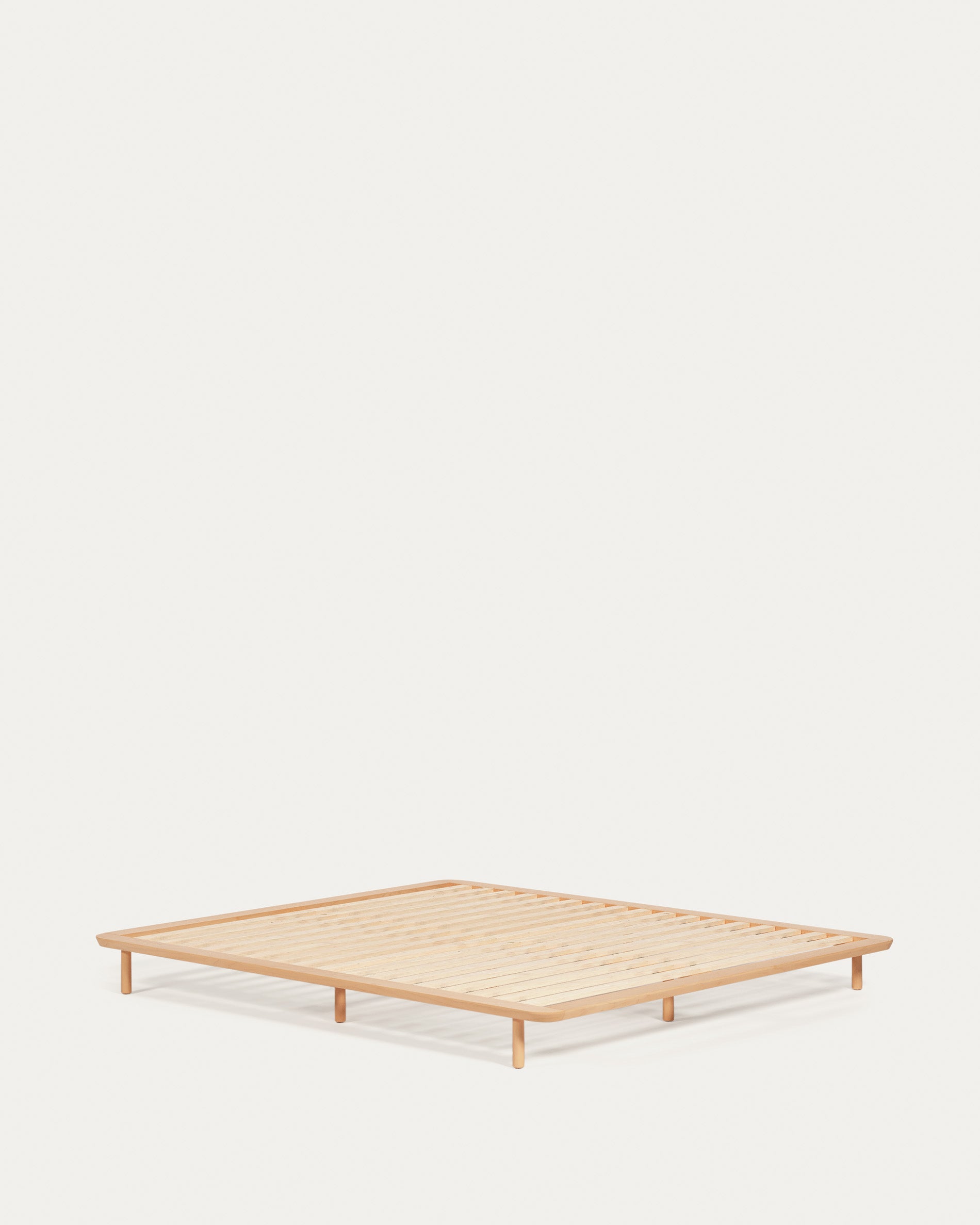 Anielle bed made from solid ash wood for a 160 x 200 cm mattress - Product View