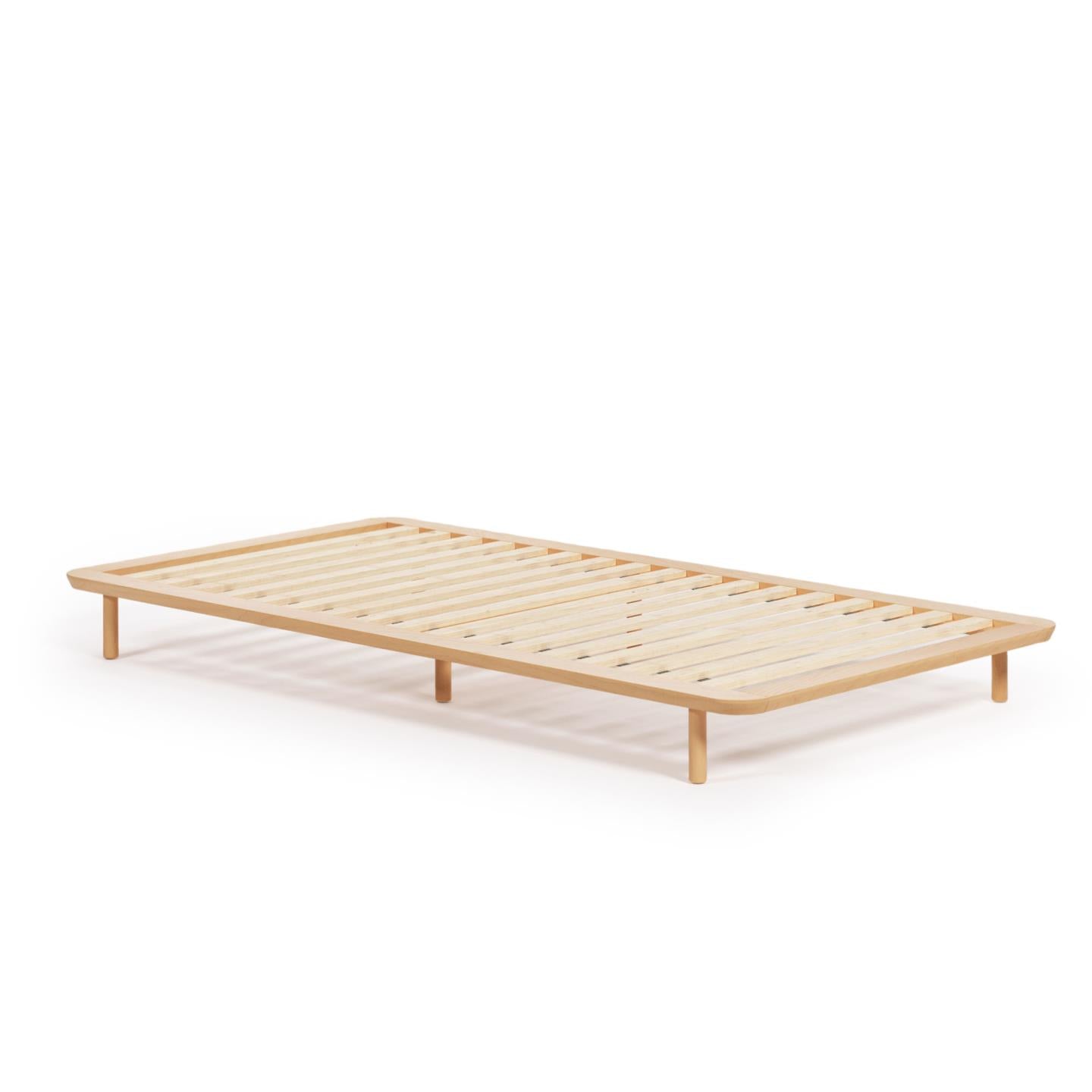 Anielle bed made from solid ash wood for a 90 x 200 cm mattress - Product Image