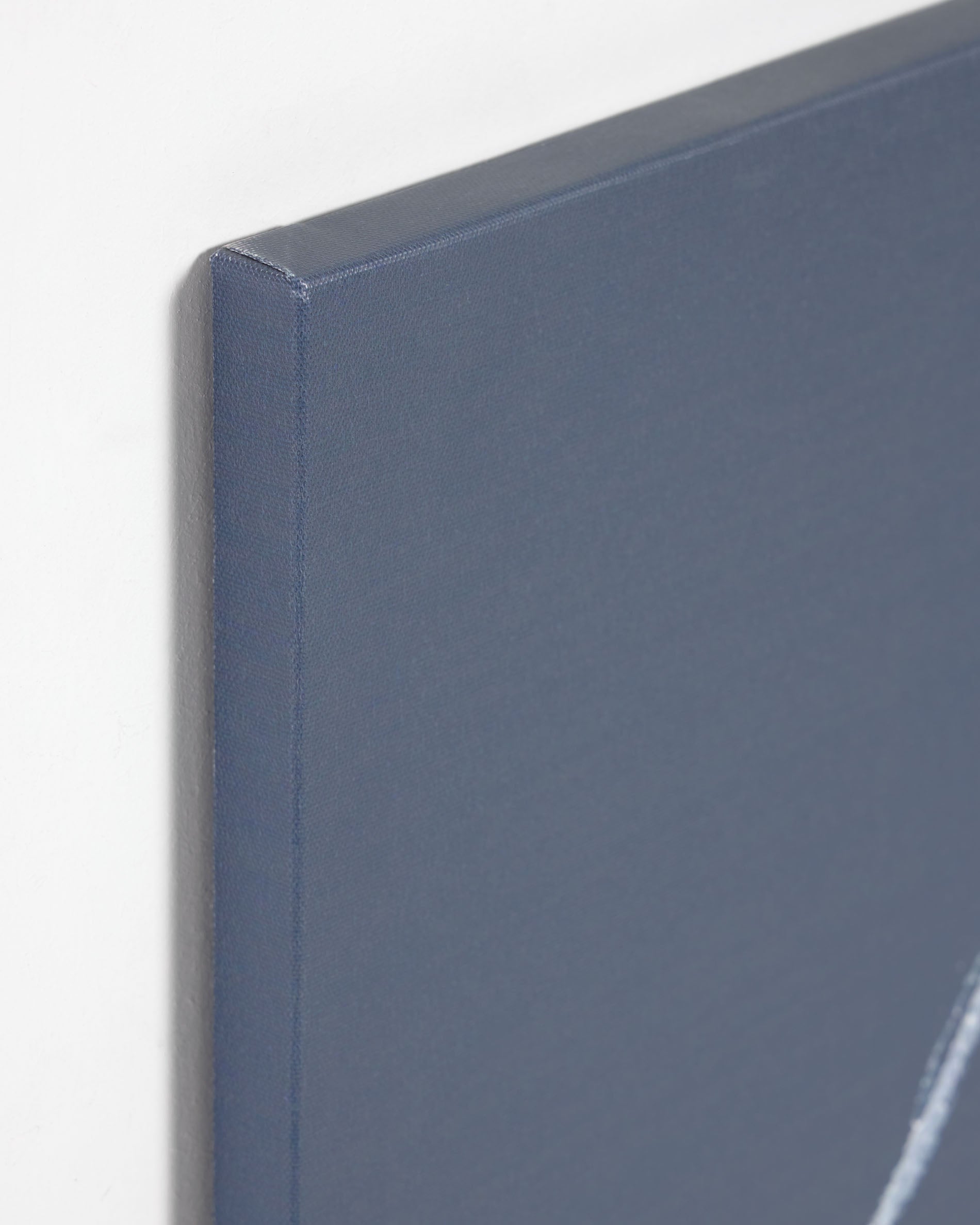 Zoeli blue and red abstract canvas 60 x 90 cm - Detail