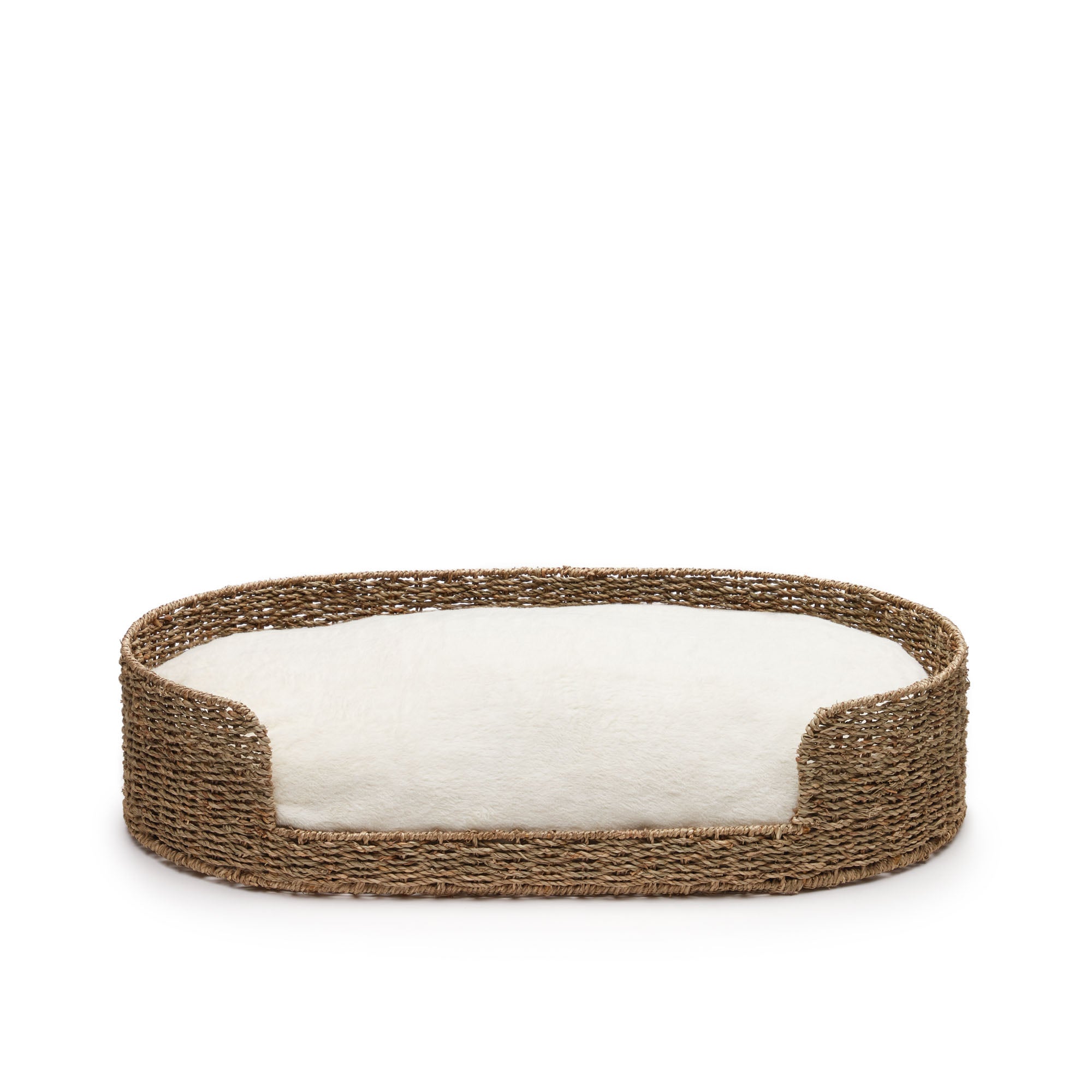 Fliicker bed for pets made of natural fibers Ø 80 x 45 cm