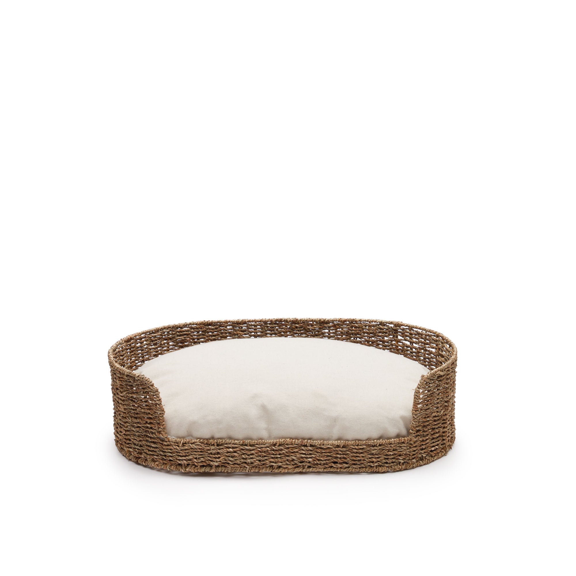 Fliicker bed for pets made from natural fibres Ø 60 x 35 cm - Product Image