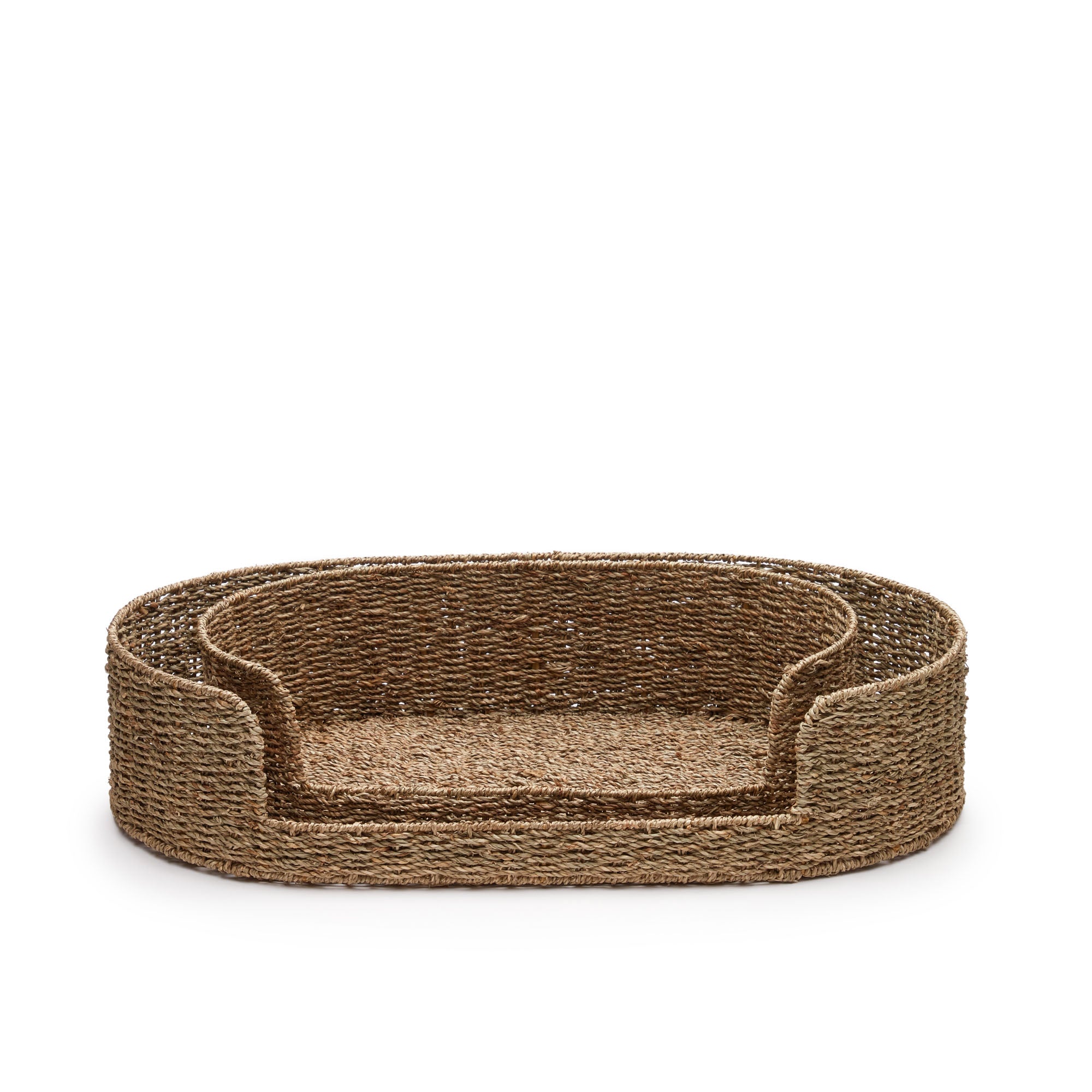 Fliicker bed for pets made of natural fibers Ø 60 x 35 cm