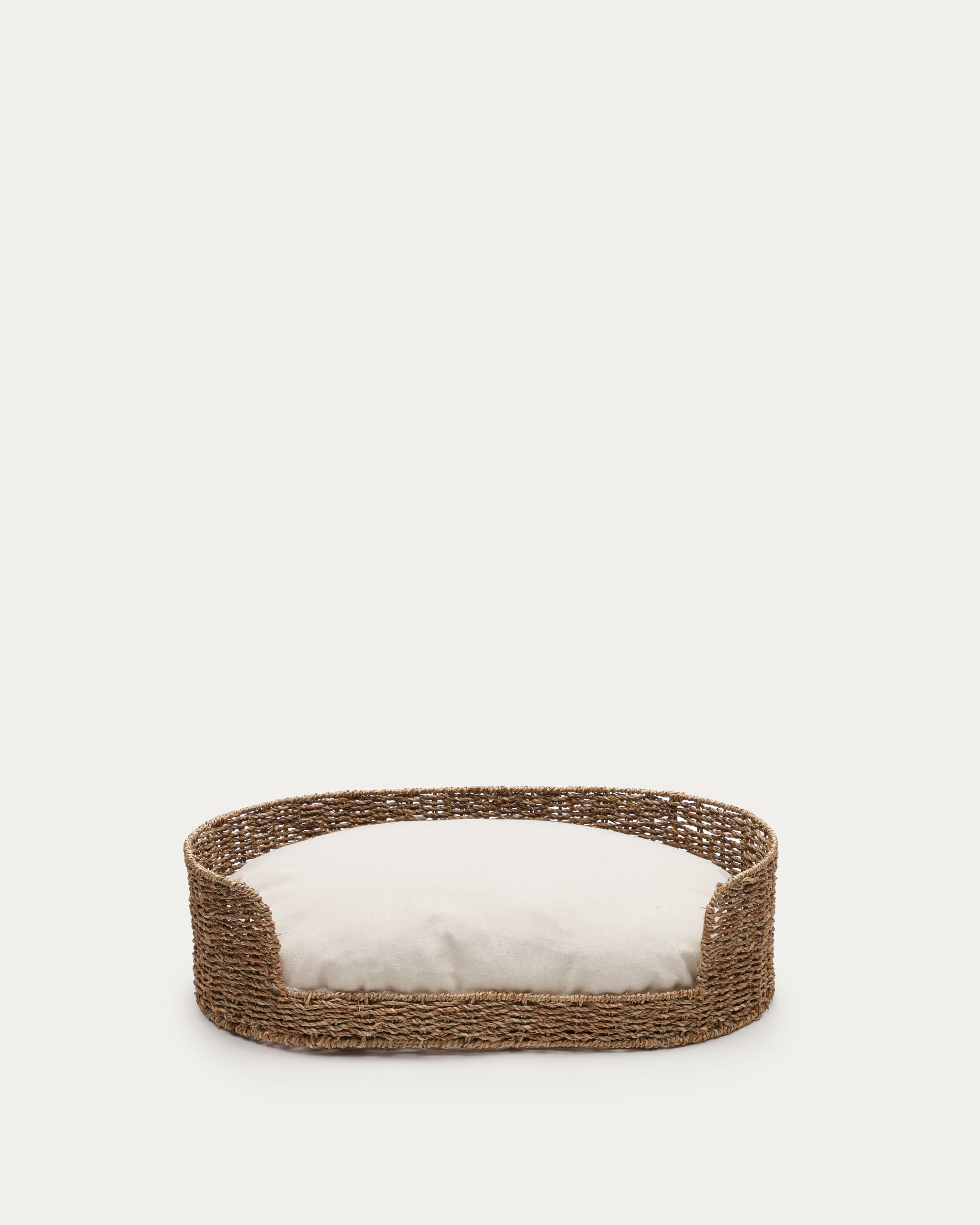 Fliicker bed for pets made from natural fibres Ø 60 x 35 cm - Product View