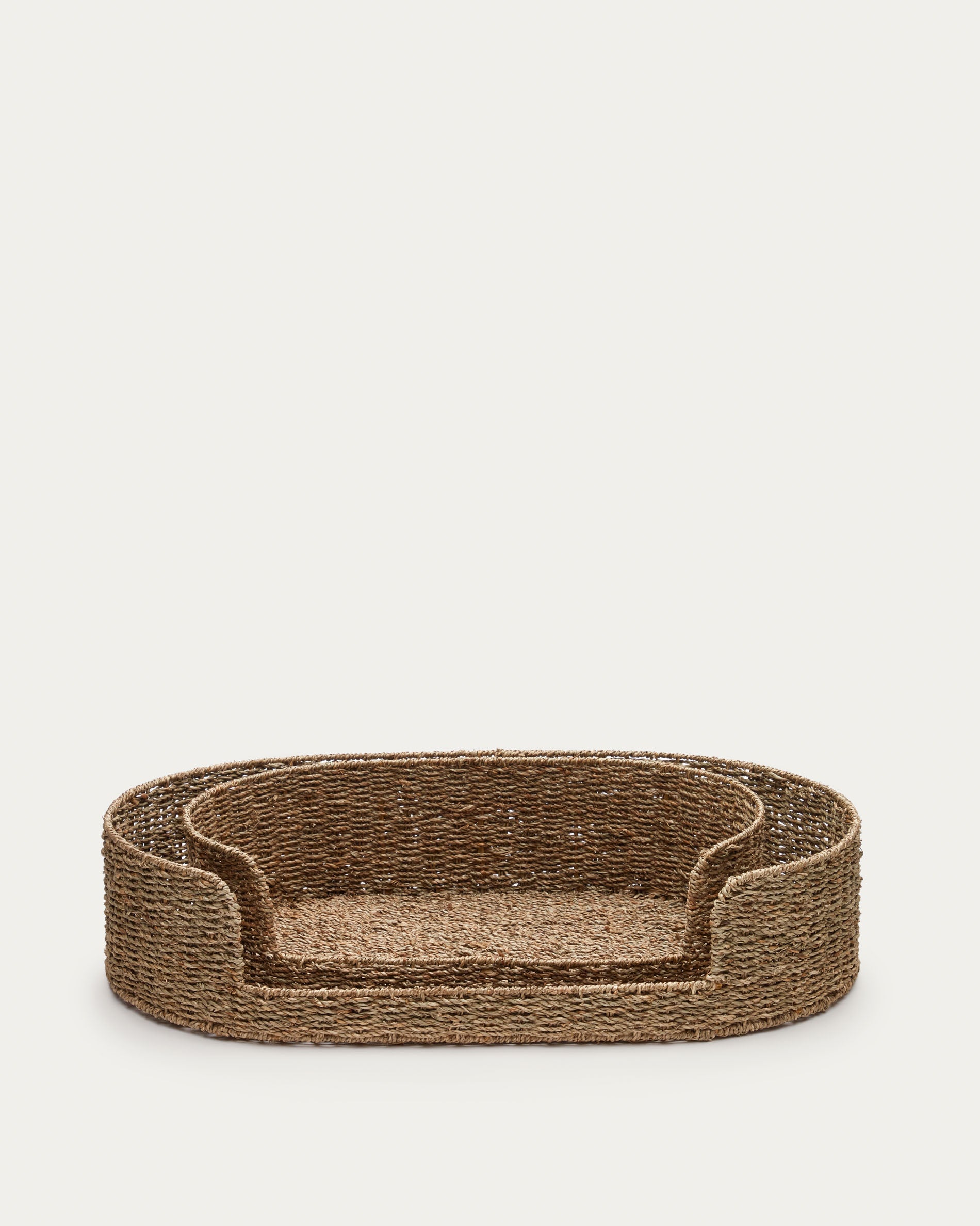 Fliicker bed for pets made from natural fibres Ø 60 x 35 cm - Product View