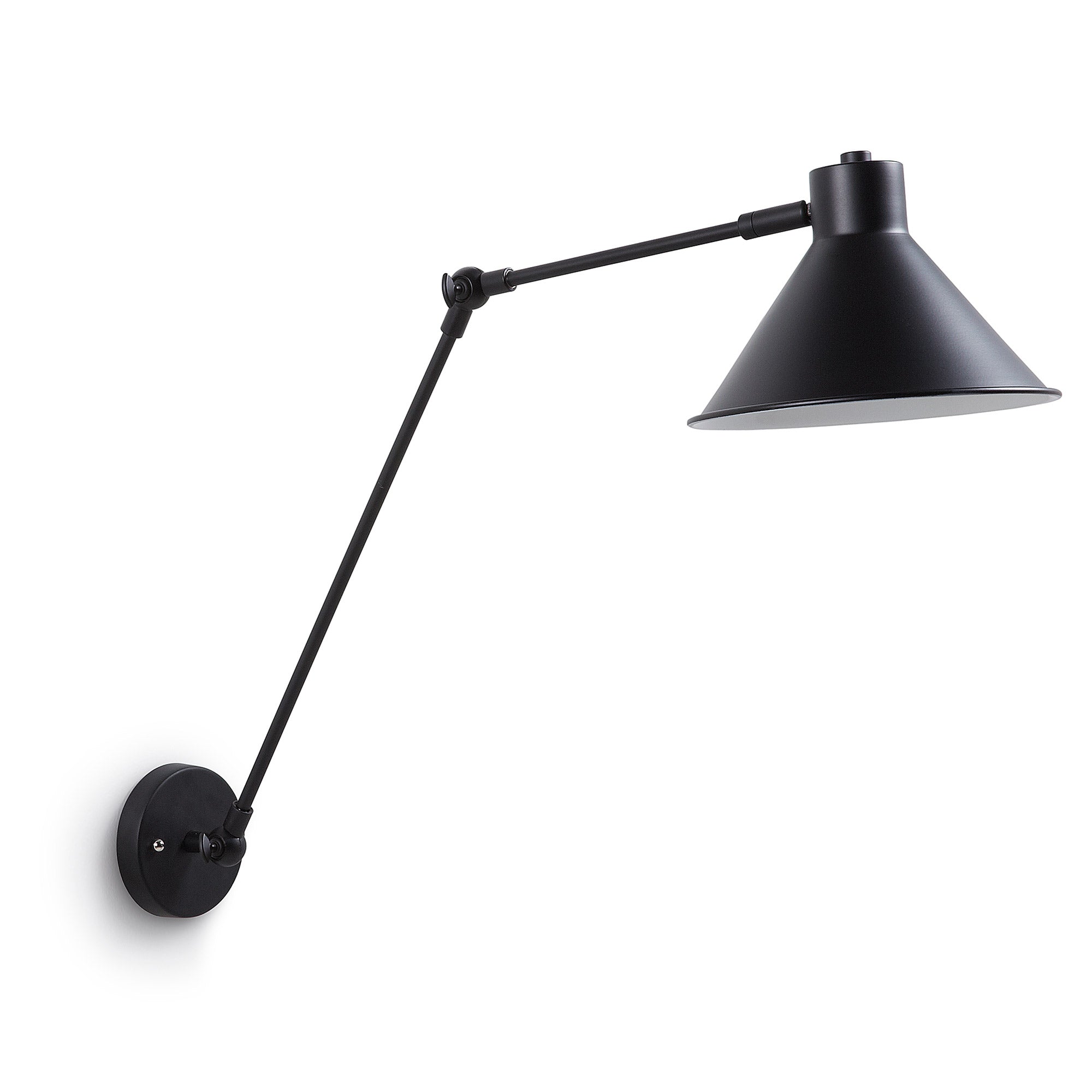 Dione wall lamp black