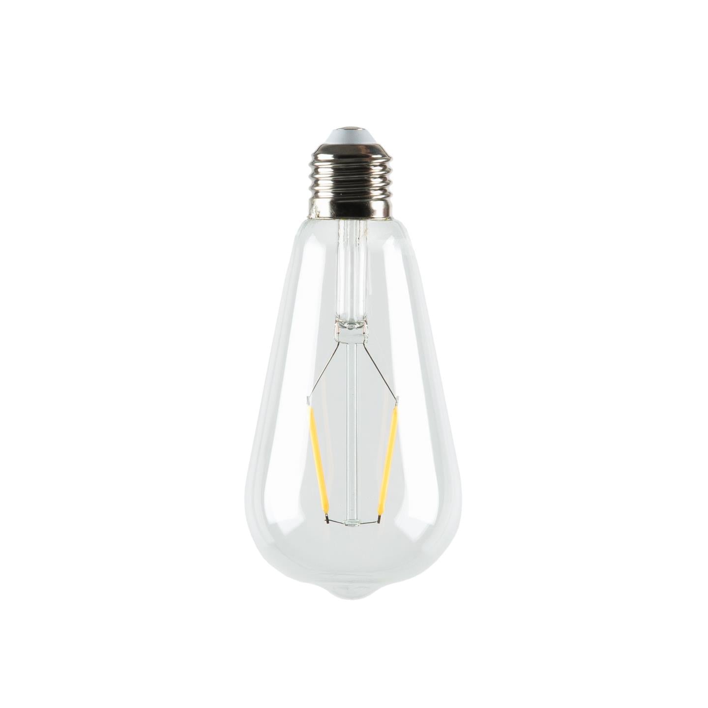 Halogen LED Bulb E27 of 4W and 65 mm warm light