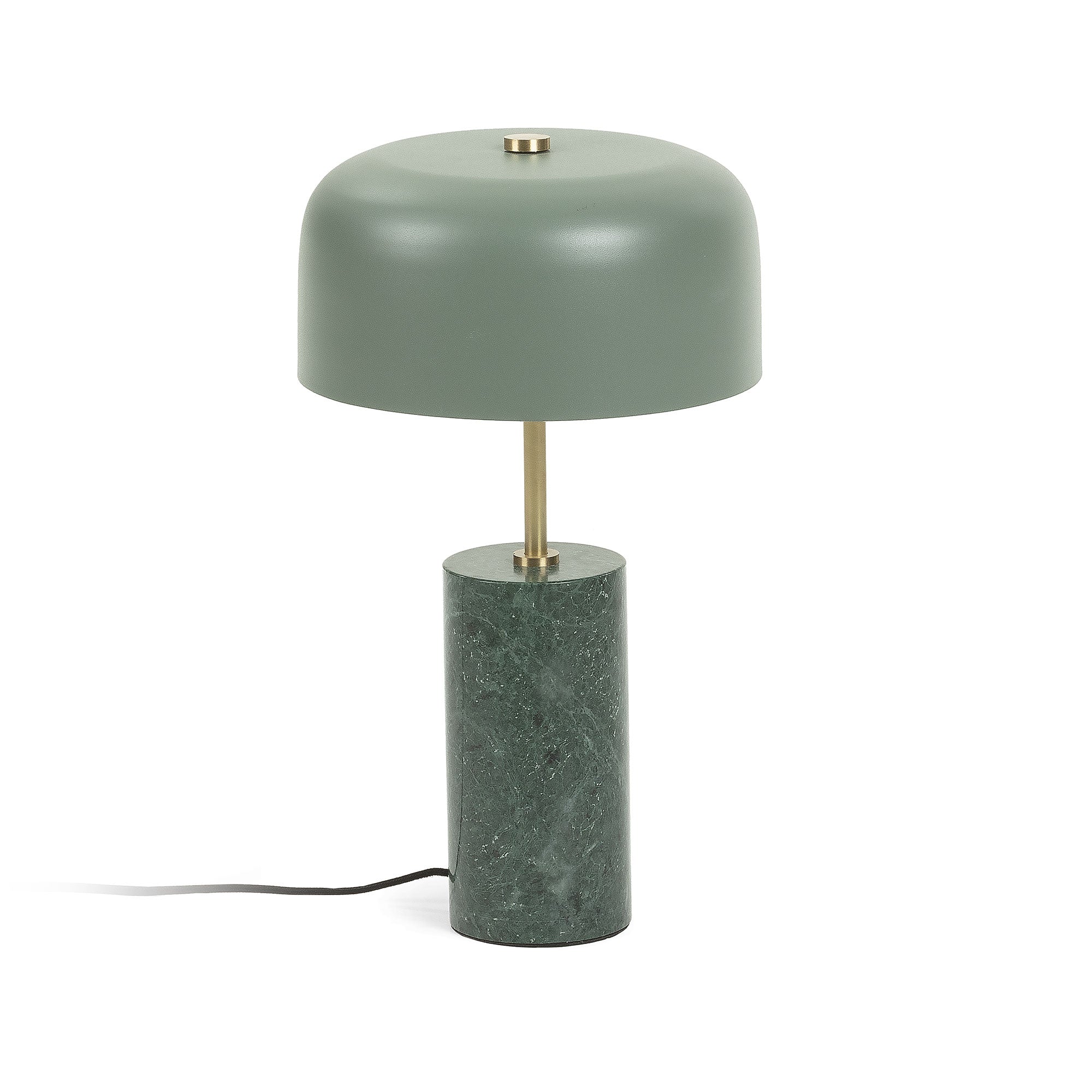 Videl table lamp in metal and marble