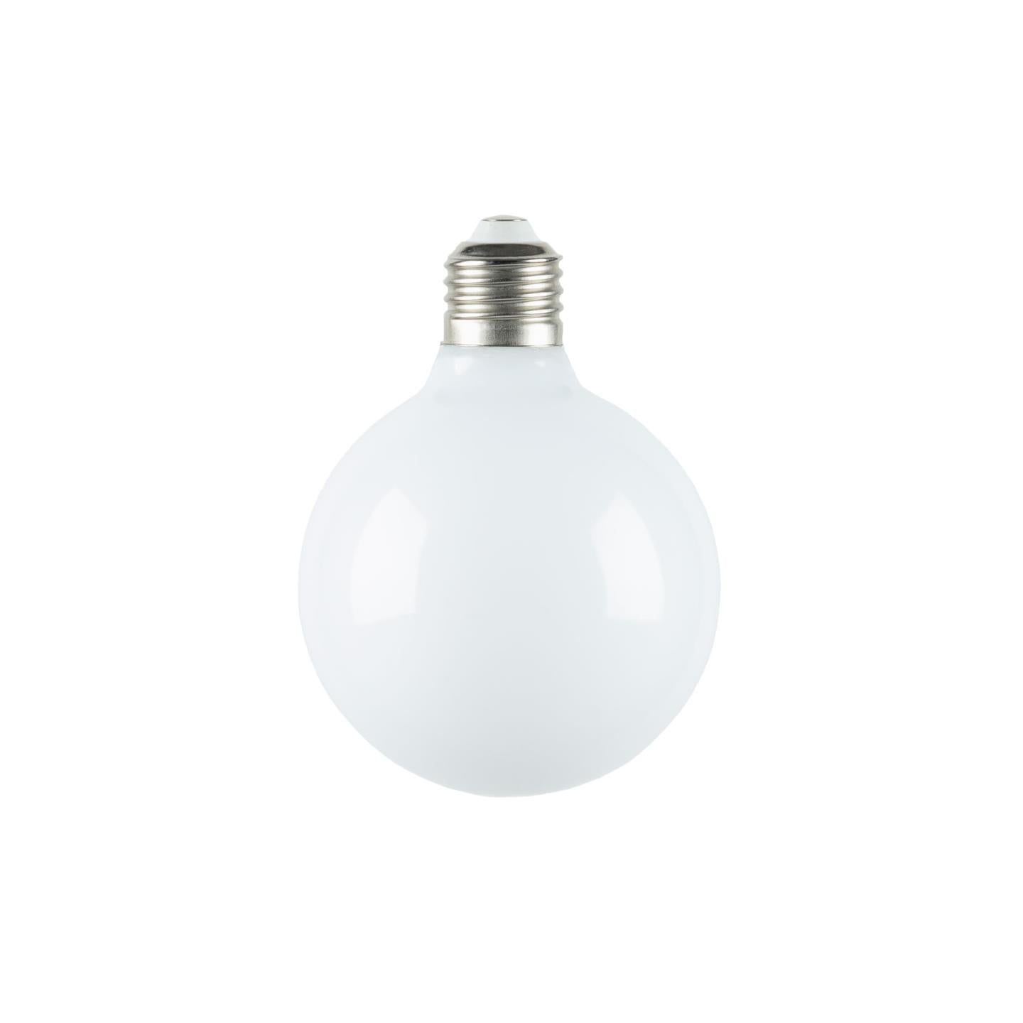 Bulb LED E27 izzó, 6W és 95 mm-es, meleg fényű izzó