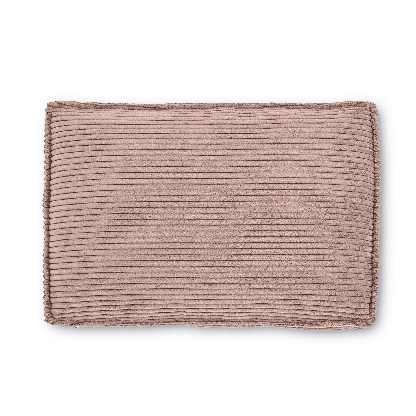 Blok cushion in pink wide seam corduroy, 40 x 60 cm
