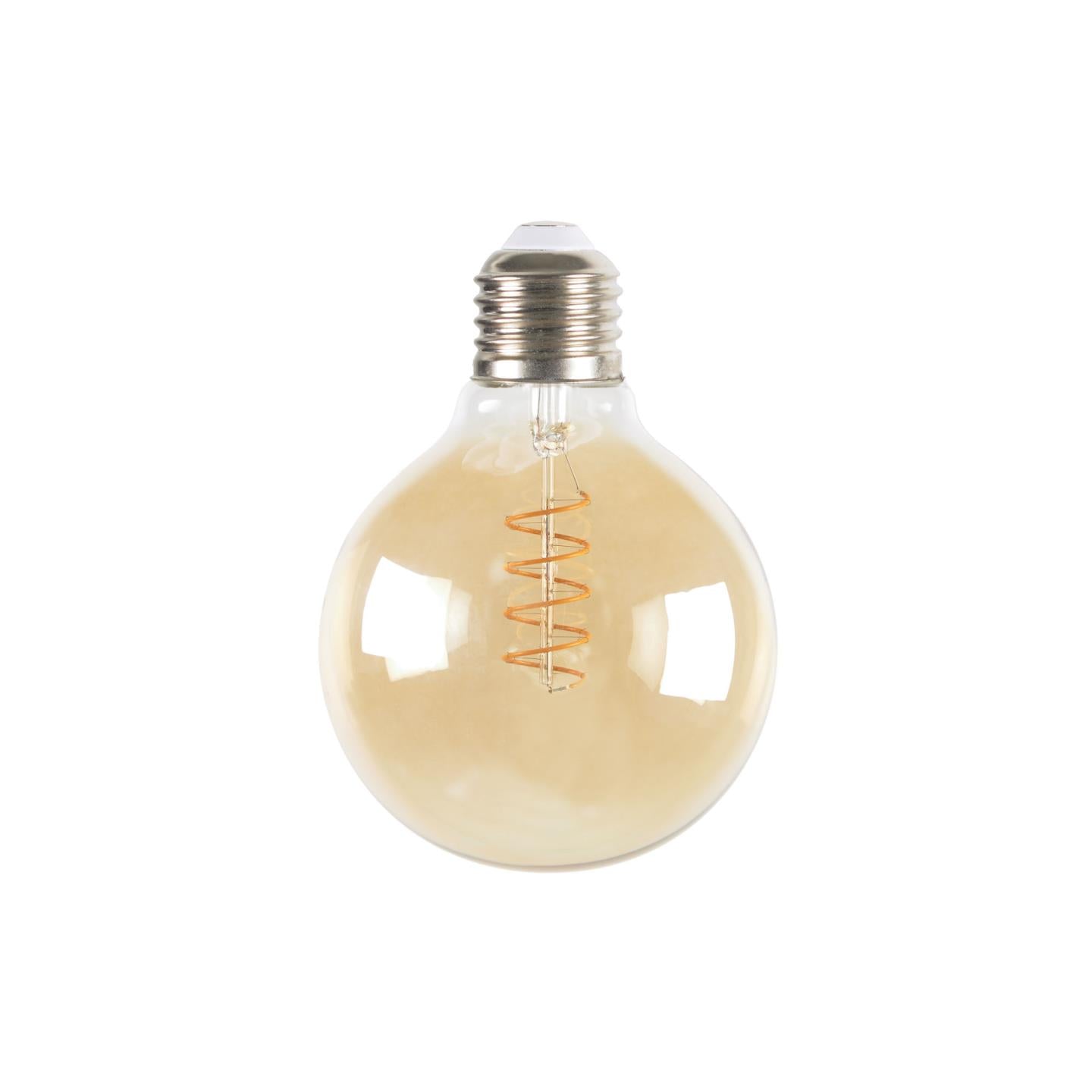 LED E27 4W 80 mm warm light bulb