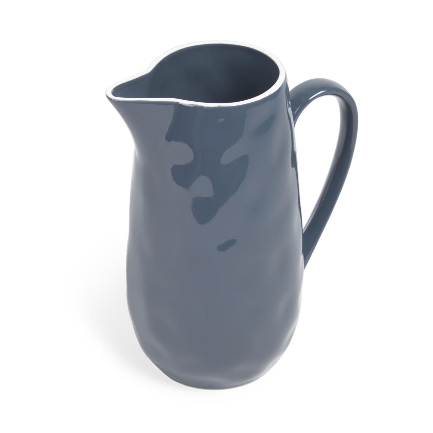 Pontis milk jug in blue porcelain