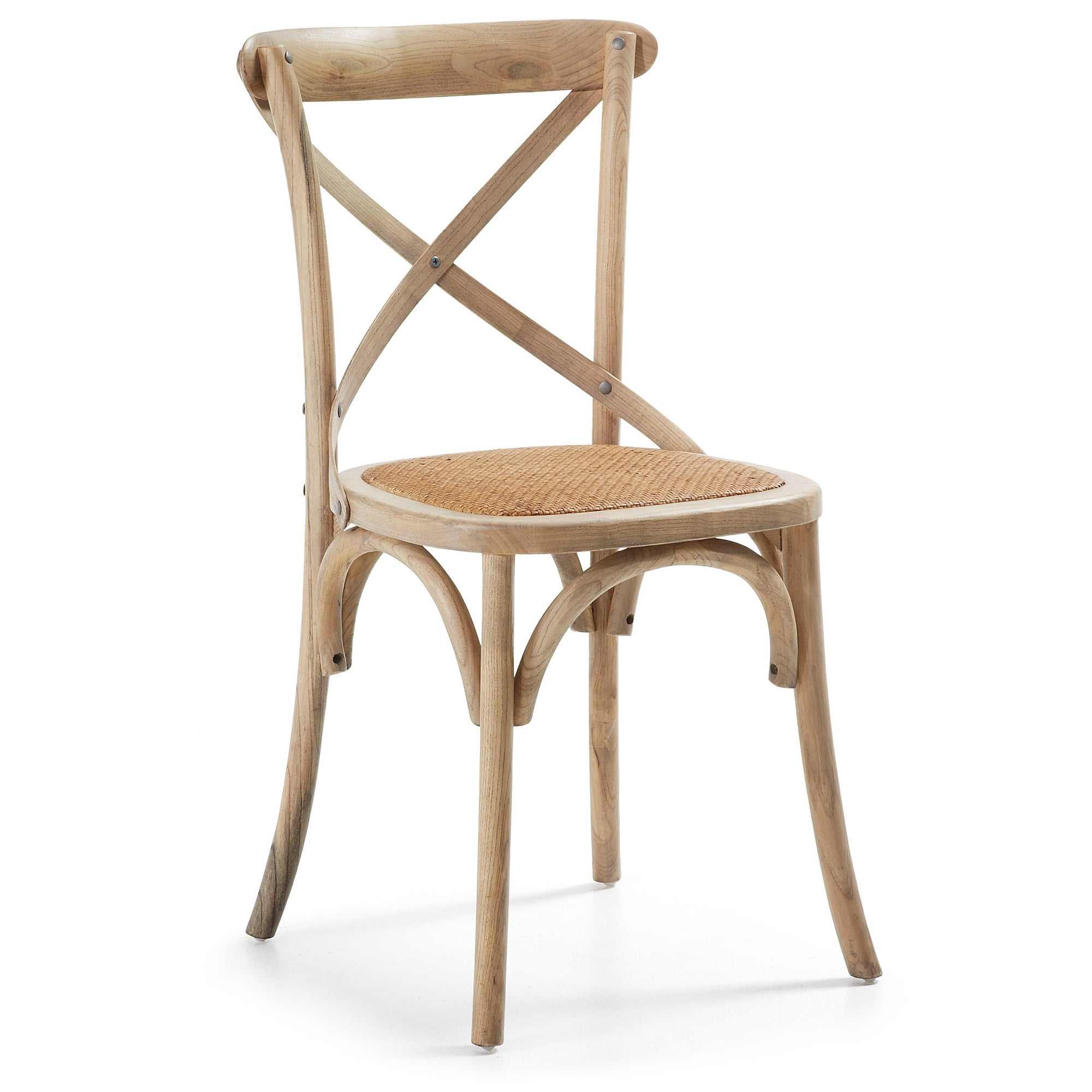 Alsie chair in solid birch wood with natural lacquer