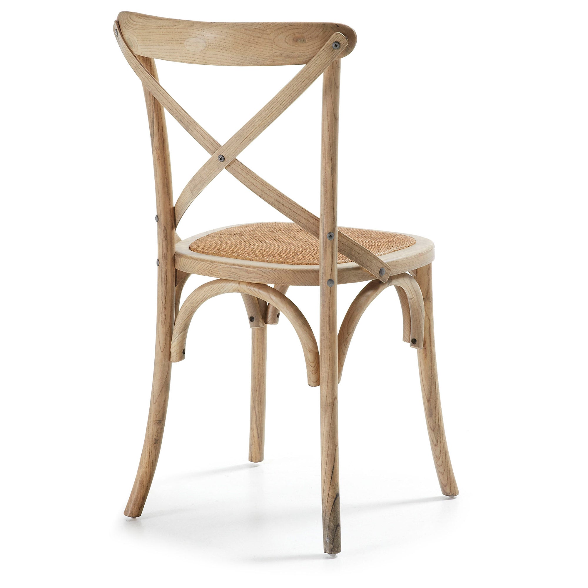 Alsie chair in solid birch wood with natural lacquer