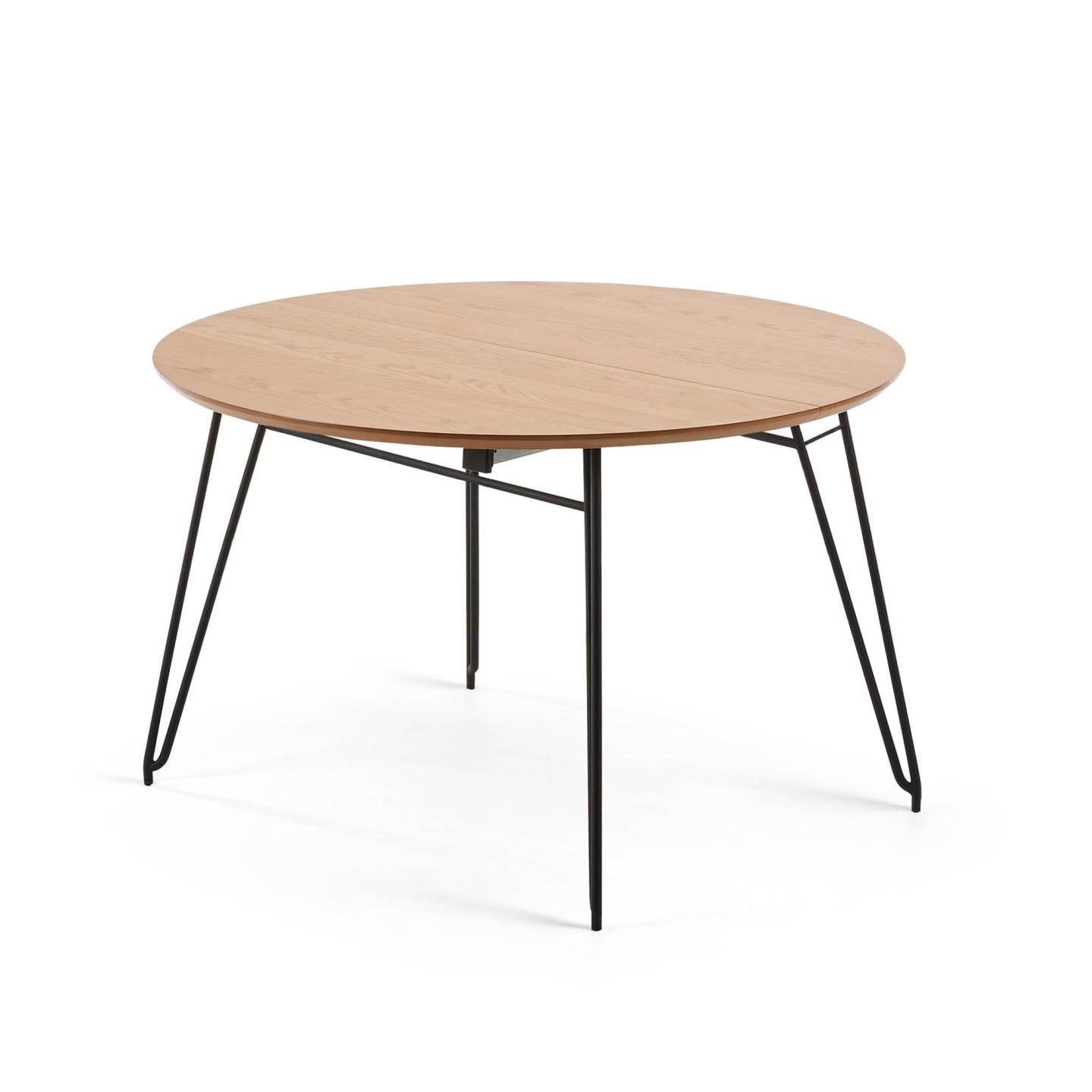 Novac kihúzható asztal Ø 120 (200) cm