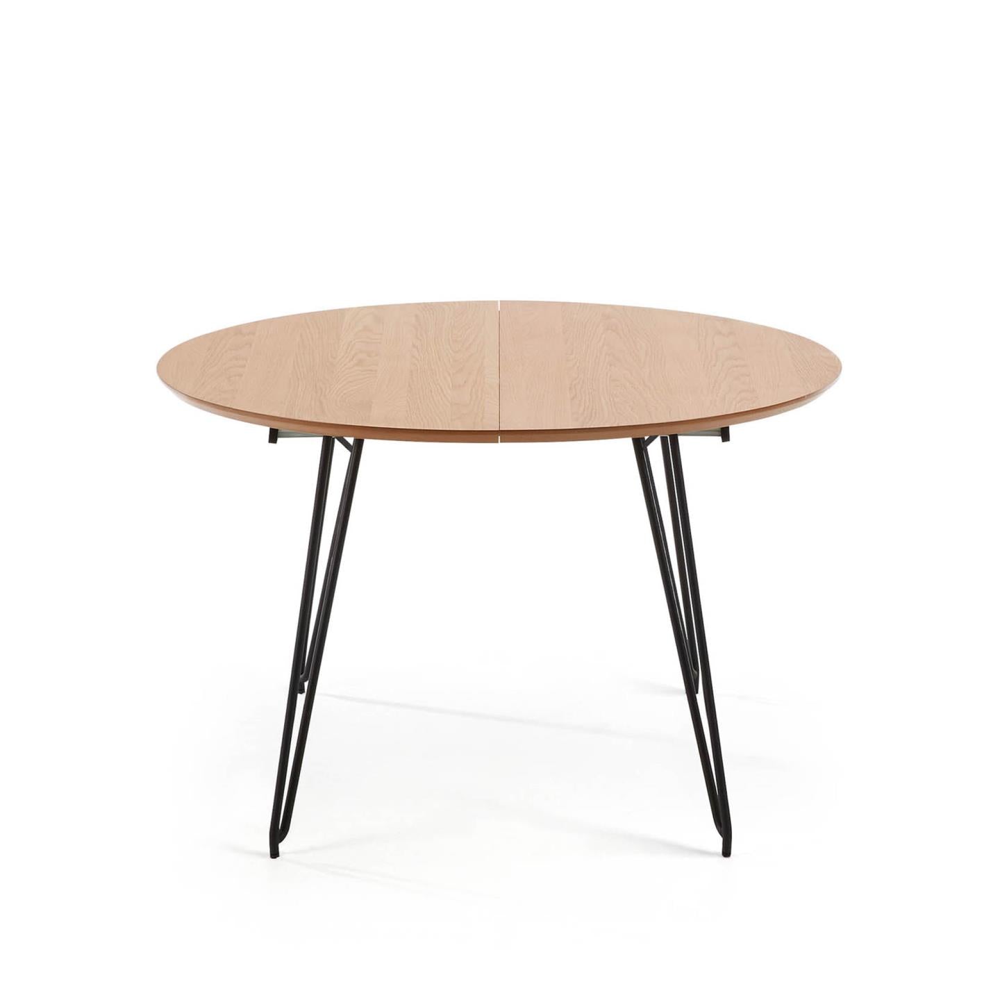 Novac kihúzható asztal Ø 120 (200) cm