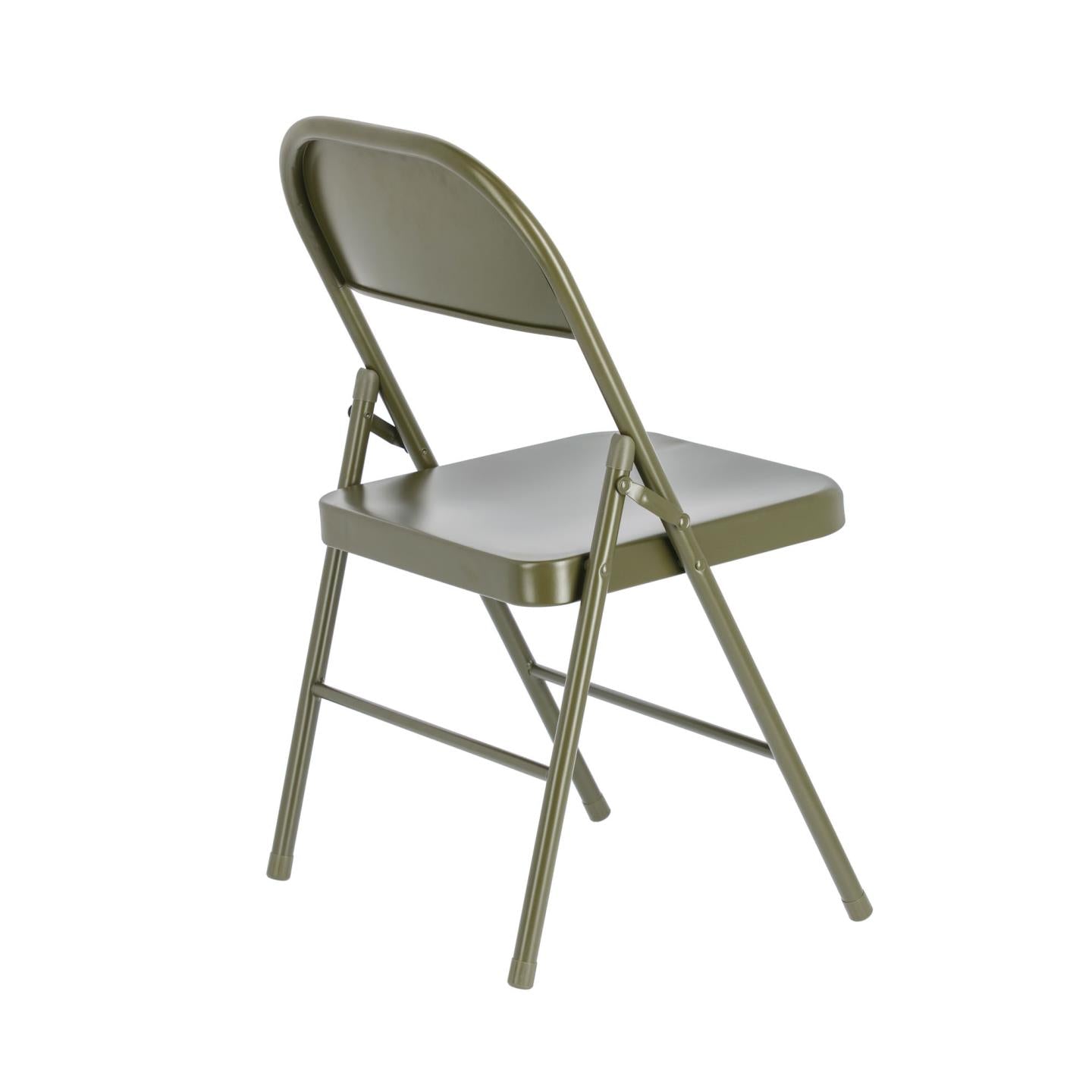 Aidana fém összecsukható szék sötétzöld színben