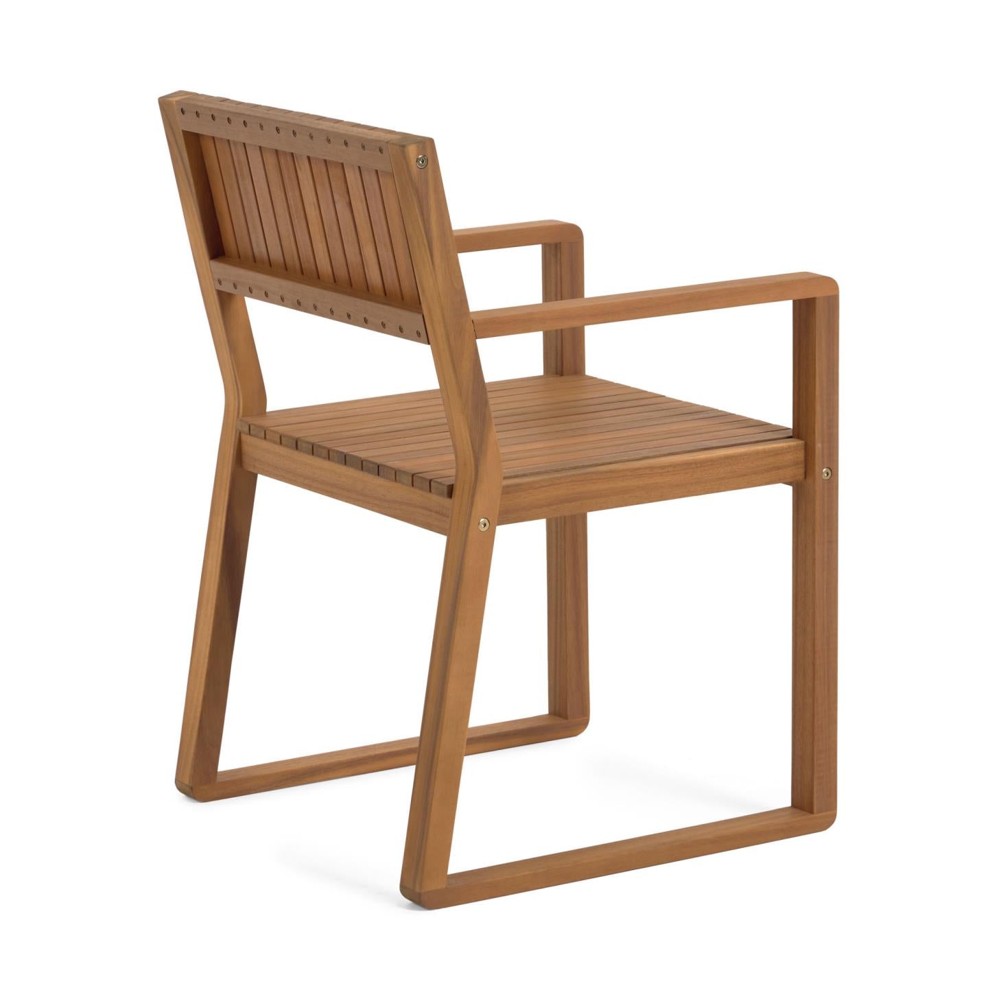 Emili solid 100% FSC acacia garden chair