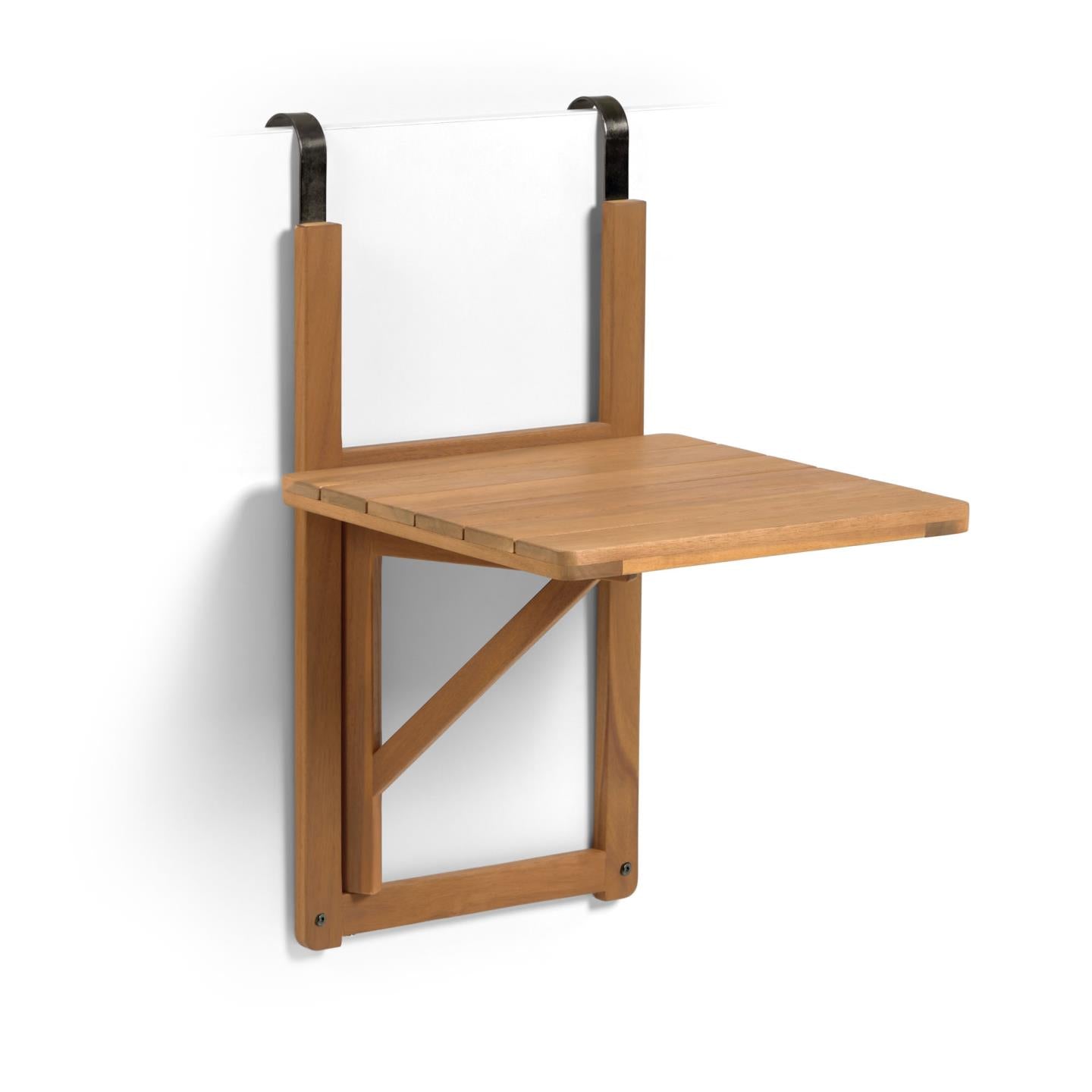 Amarillis folding balcony table made from solid acacia wood, 40 x 42 cm FSC 100%