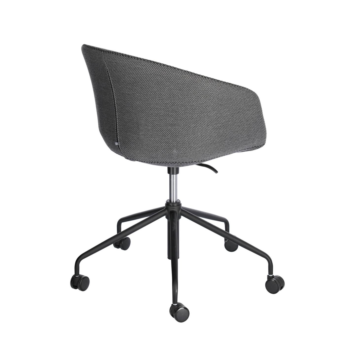Yvette dark grey office chair