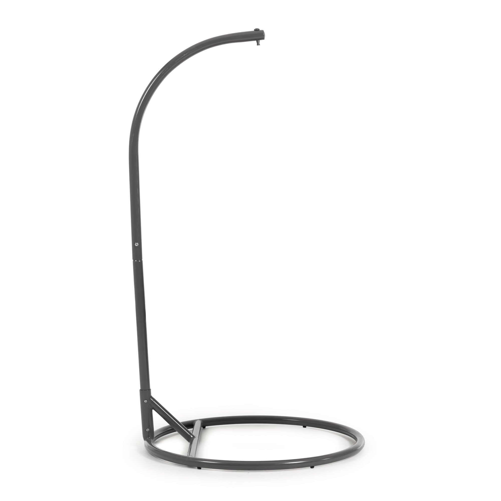 Dalias steel structure in dark grey for hanging chairs