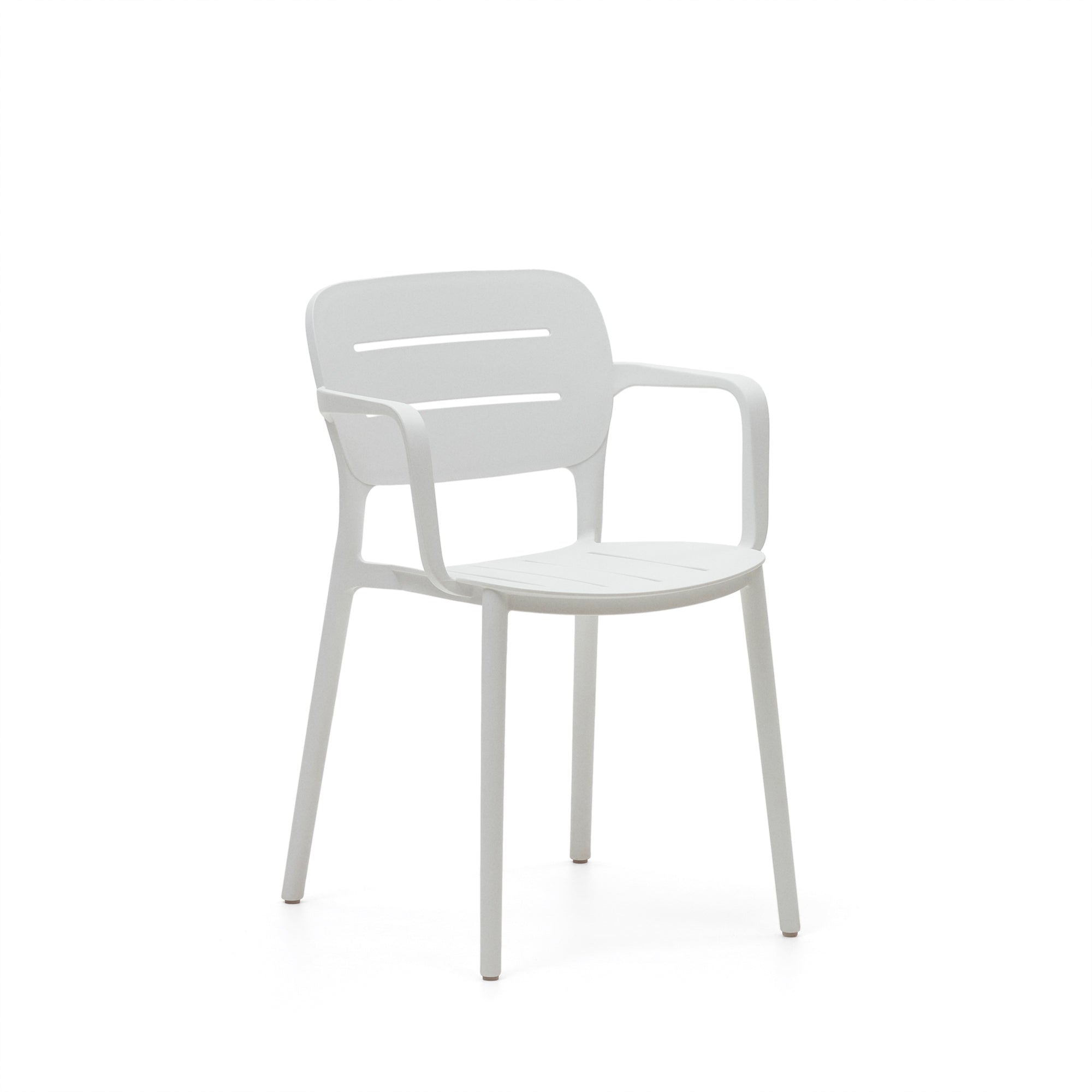 Morella egymásba rakható kültéri szék fehér színben