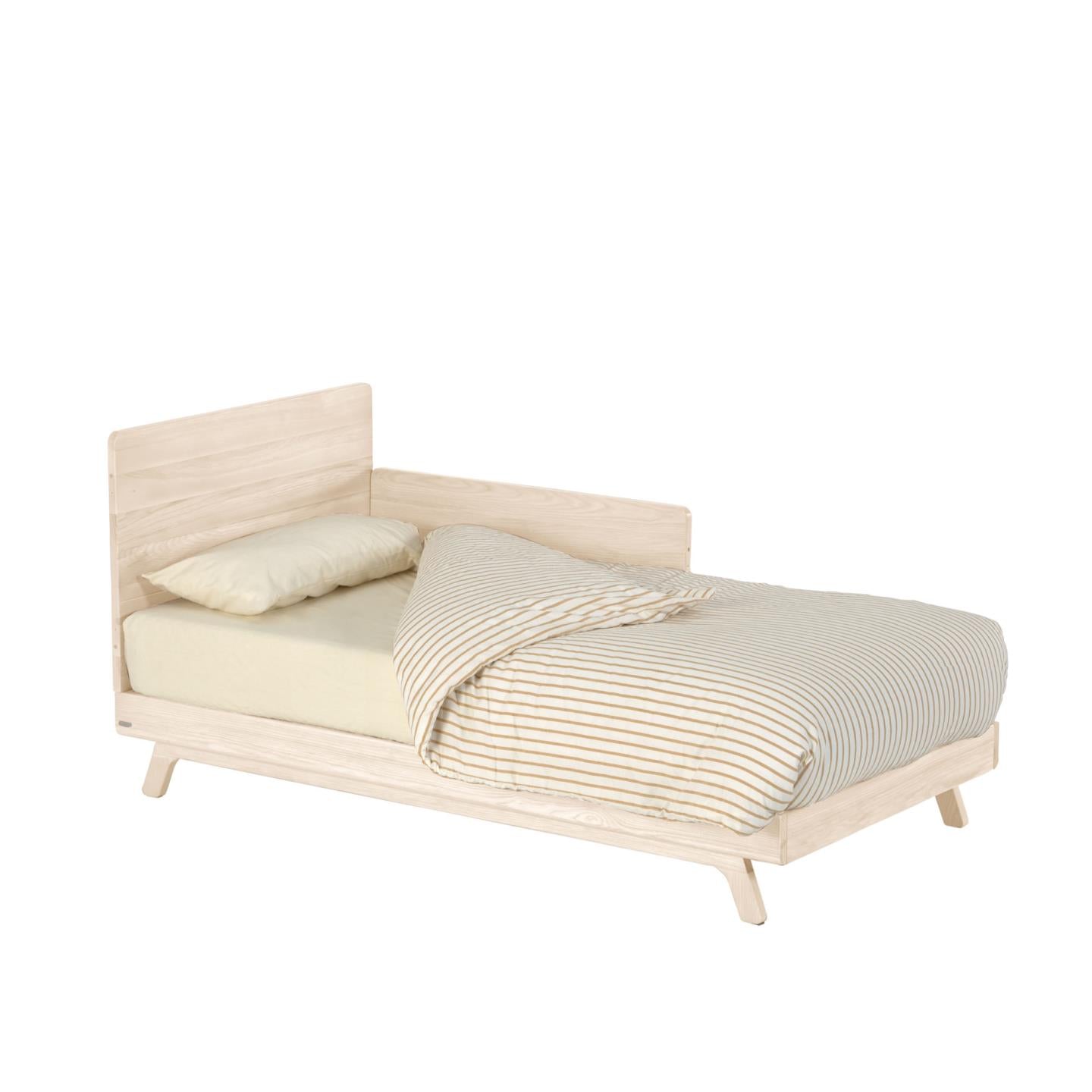 Maralis solid ash cot bed 70 x 140 cm