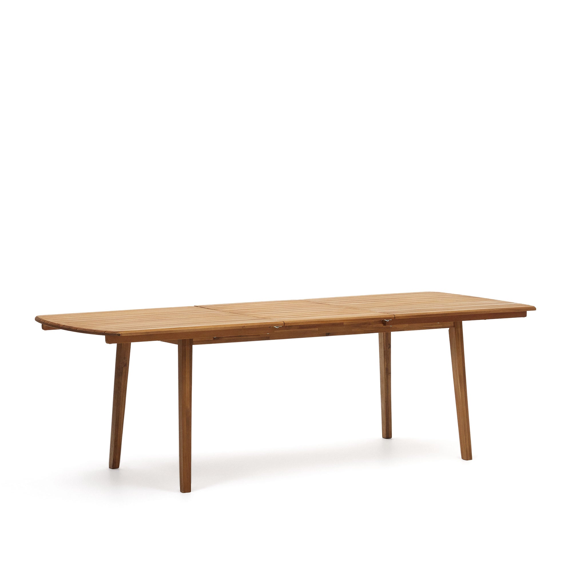 Thianna extendable outdoor table made from solid acacia wood, 180 (240) x 90 cm