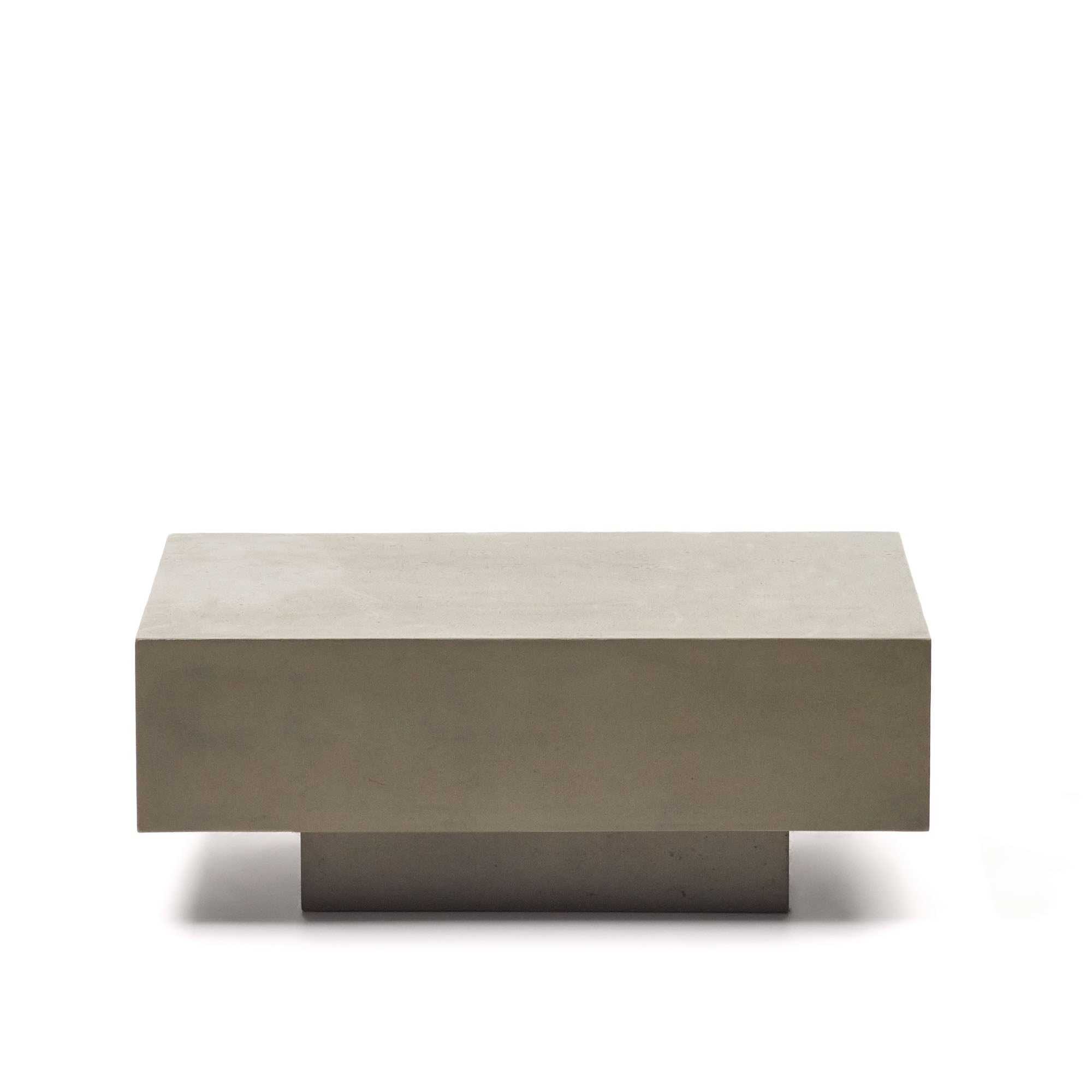 Rustella cement dohányzóasztal, 80 x 60 cm