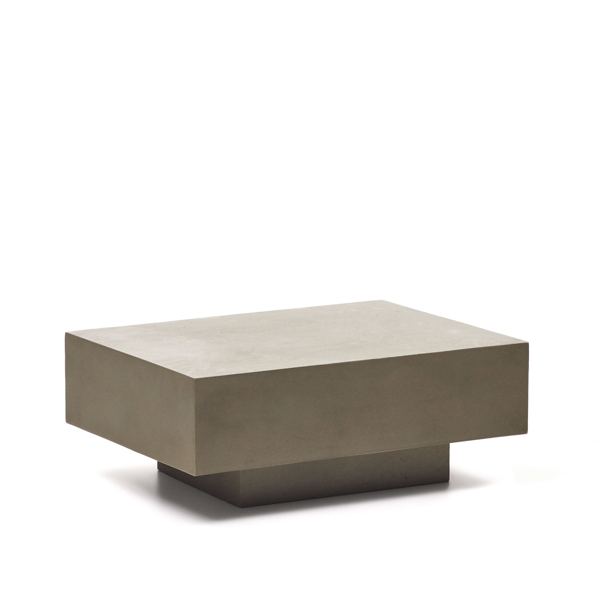 Rustella cement coffee table, 80 x 60 cm