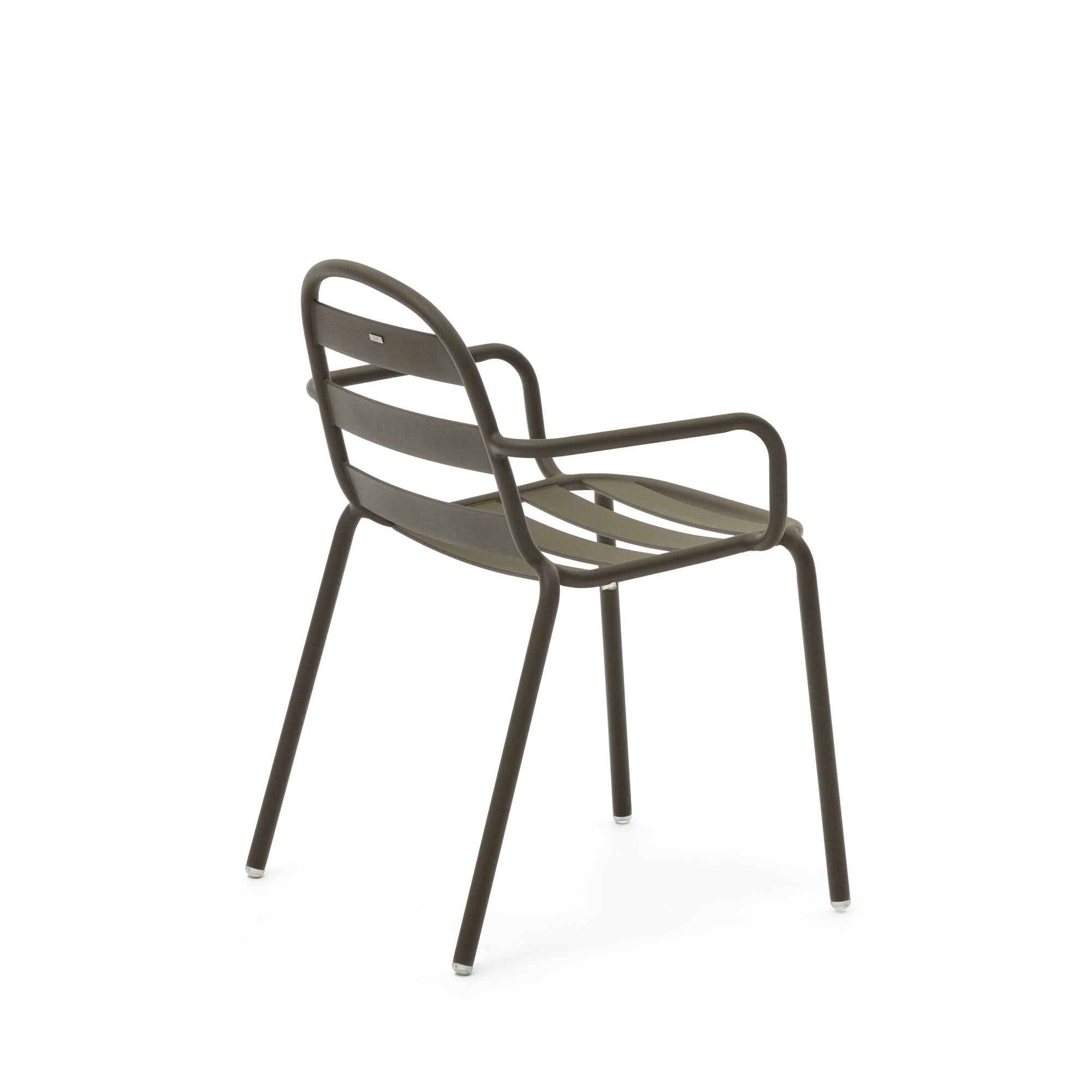 Joncols egymásba rakható kültéri alumínium szék porszórt zöld színű bevonattal