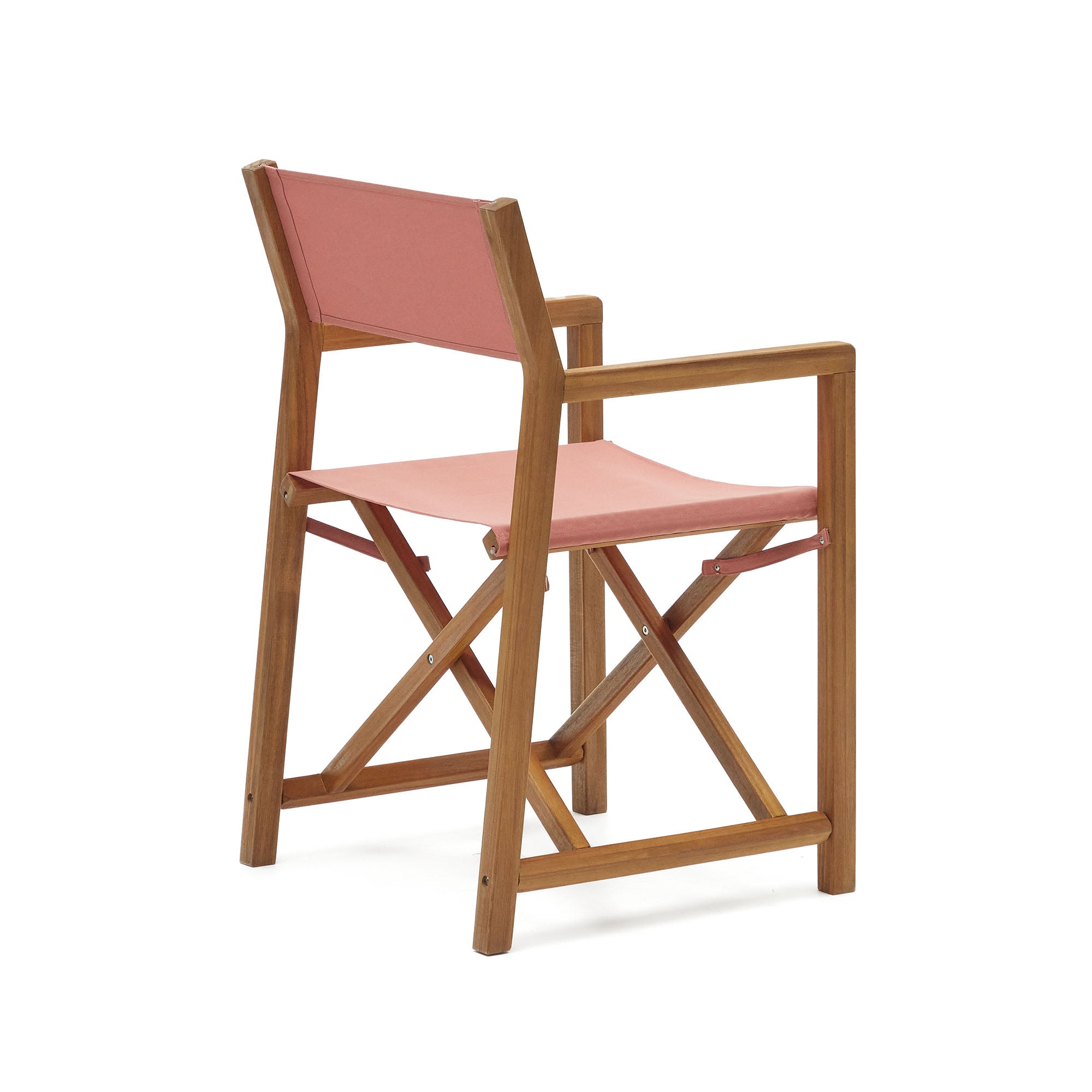Thianna összecsukható kültéri szék terrakotta színben, tömör akácfával FSC 100%