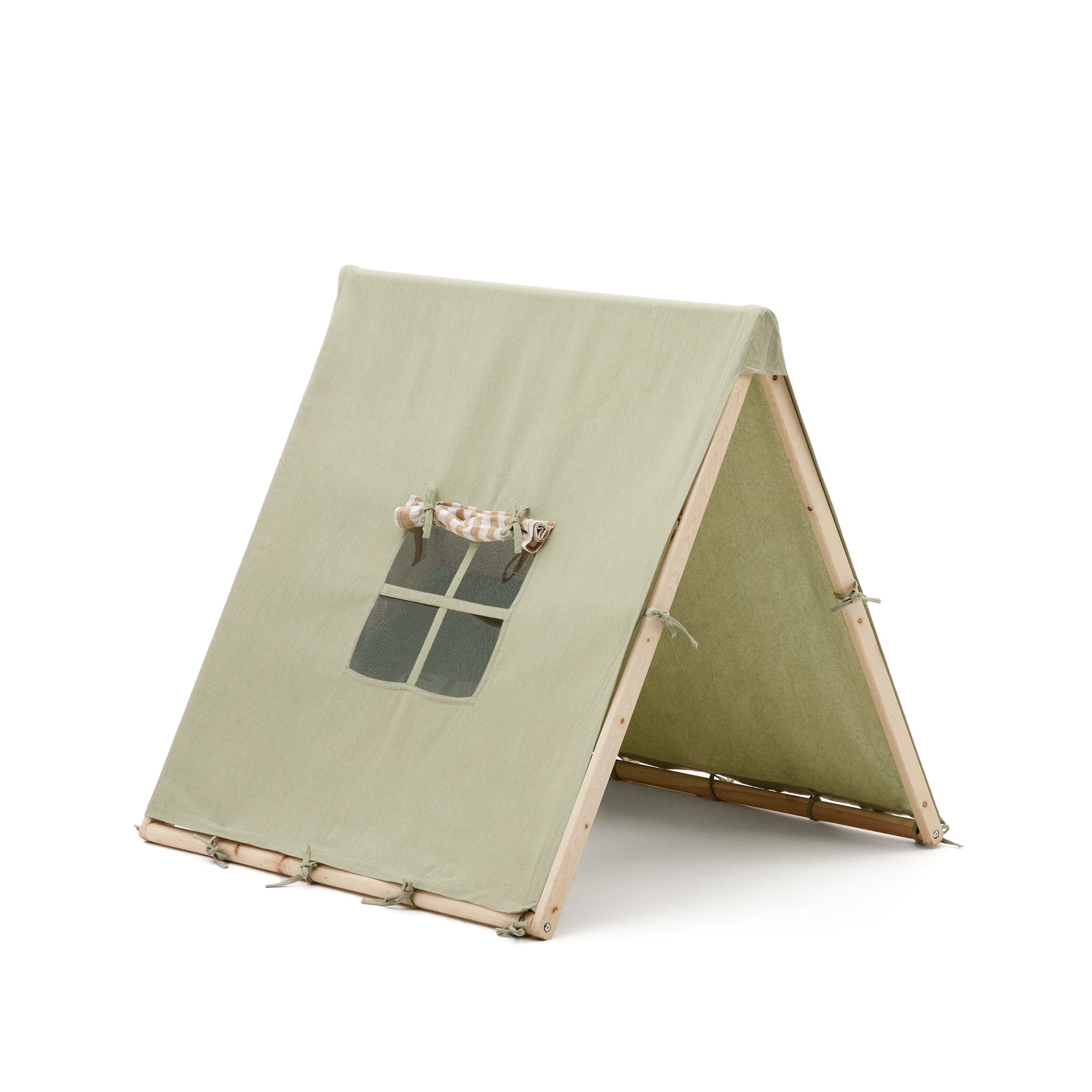 Urban Home Yanil green 100 cotton teepee tent 100 x 90 cm