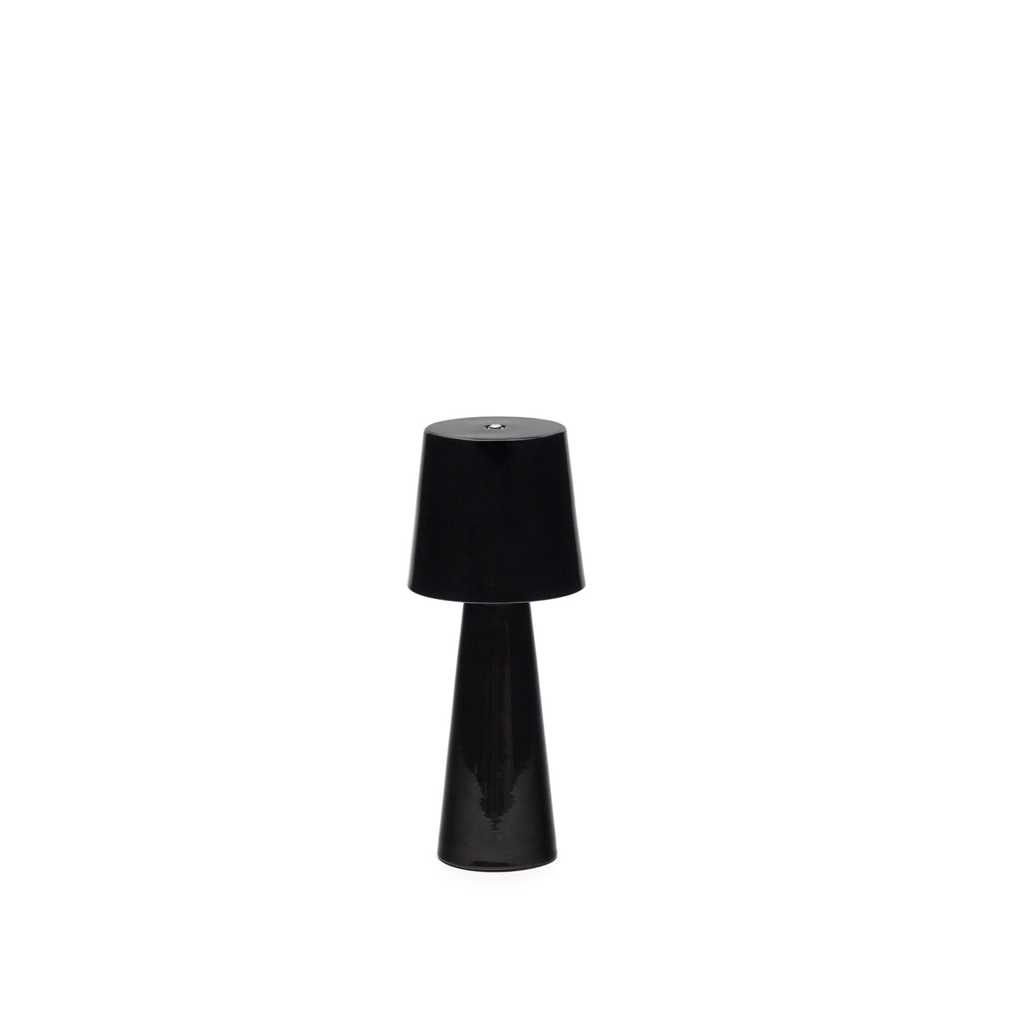 Arenys kis asztali lámpa festett fekete fényezéssel