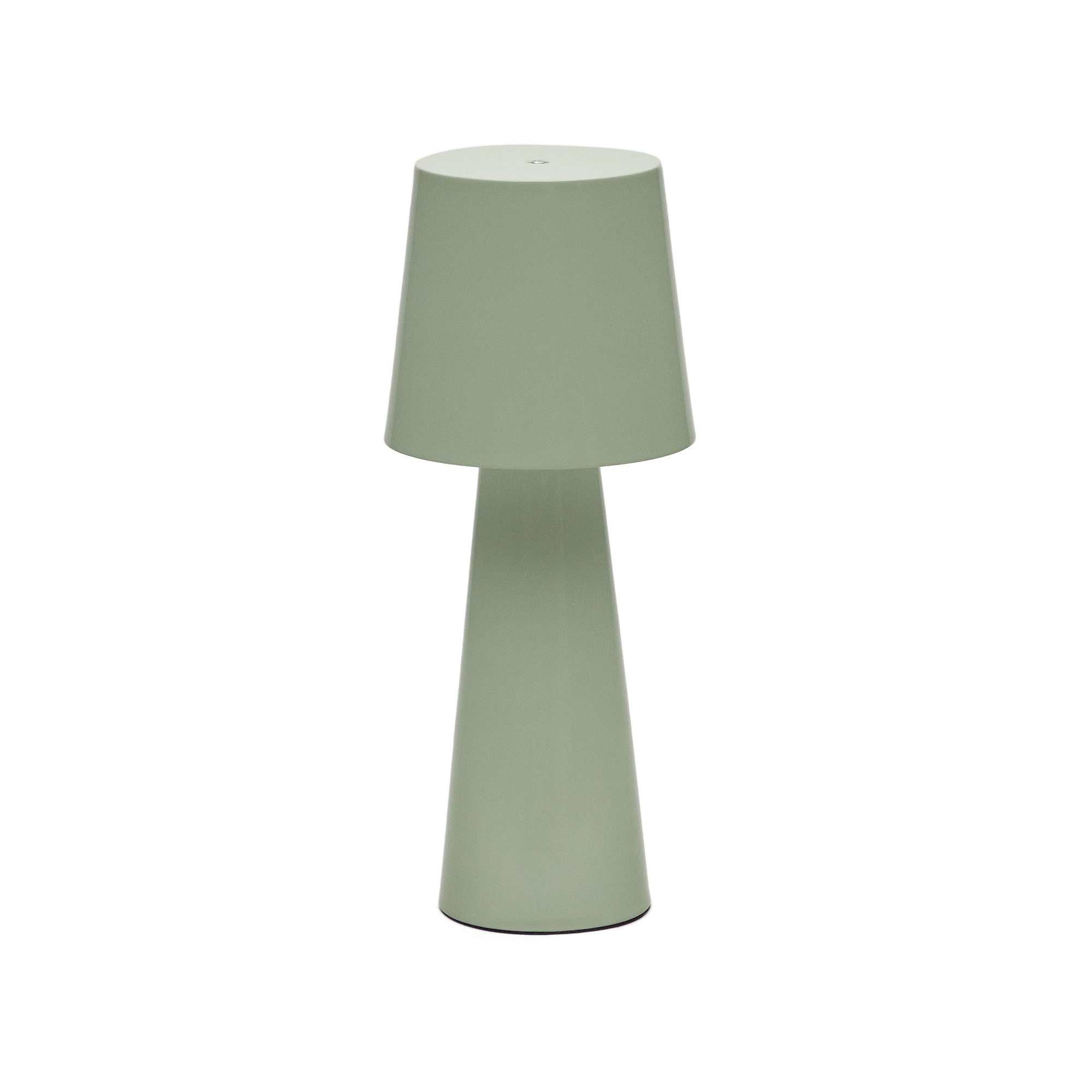 Arenys large table lamp with a turquoise painted finish