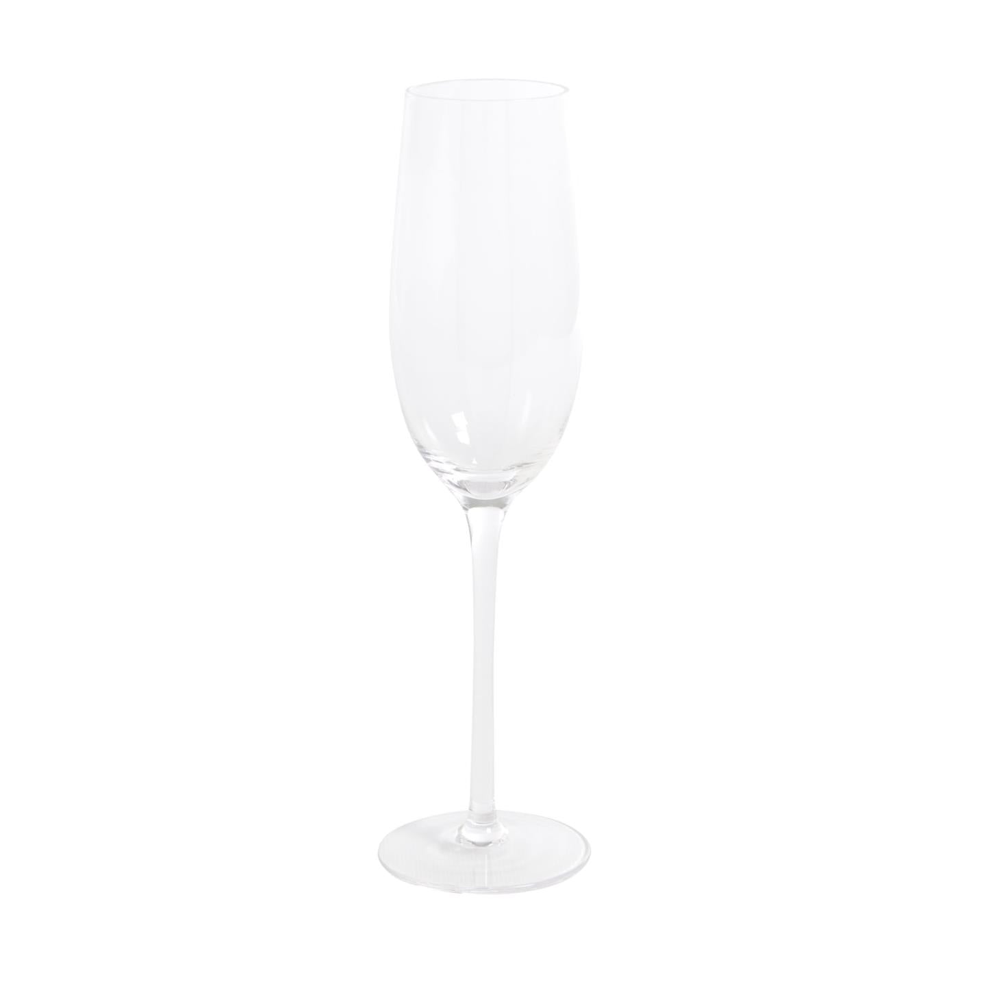 Marien átlátszó üveg pezsgőspohár 20 cl