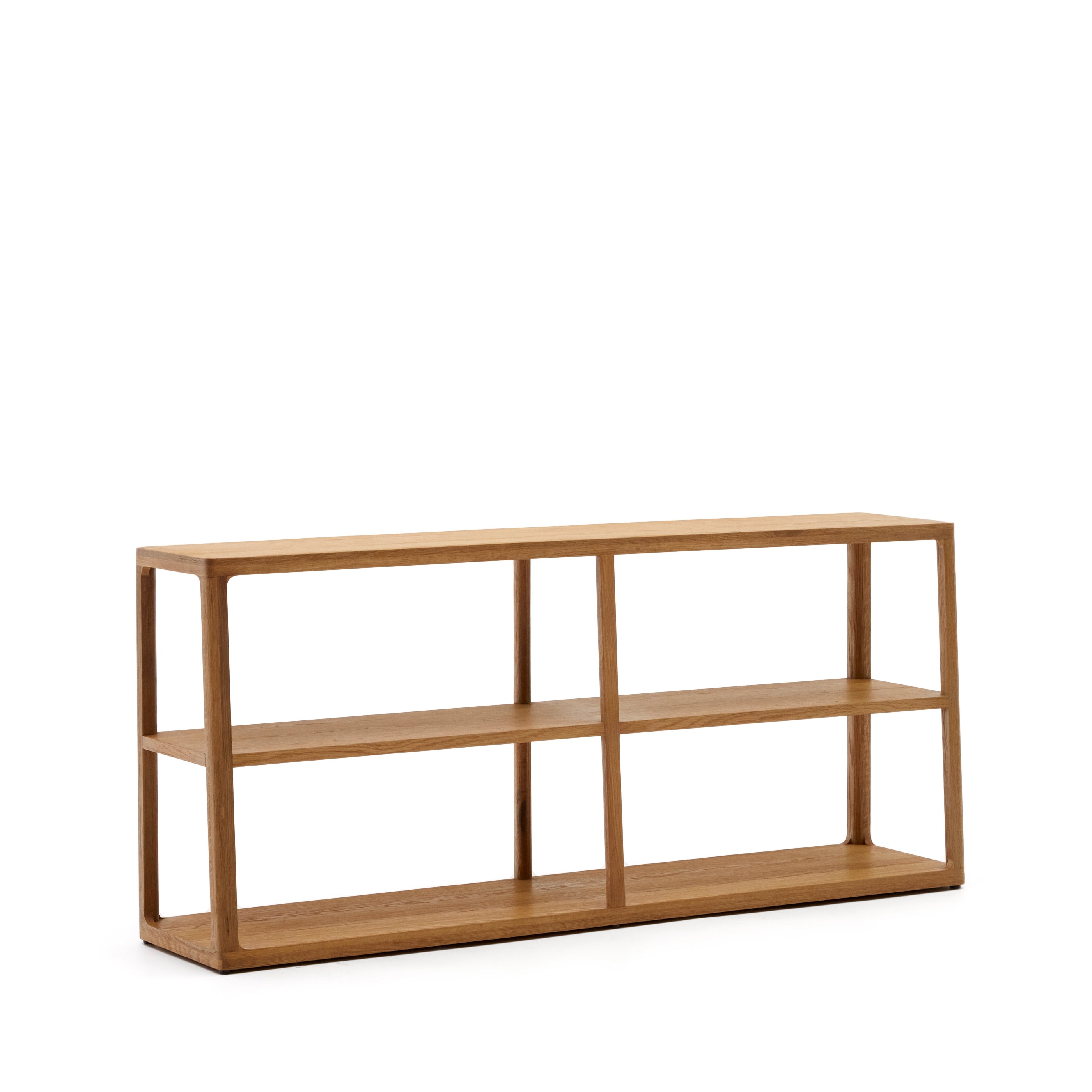 Maymai shelf with solid oak structure 180 x 81 cm