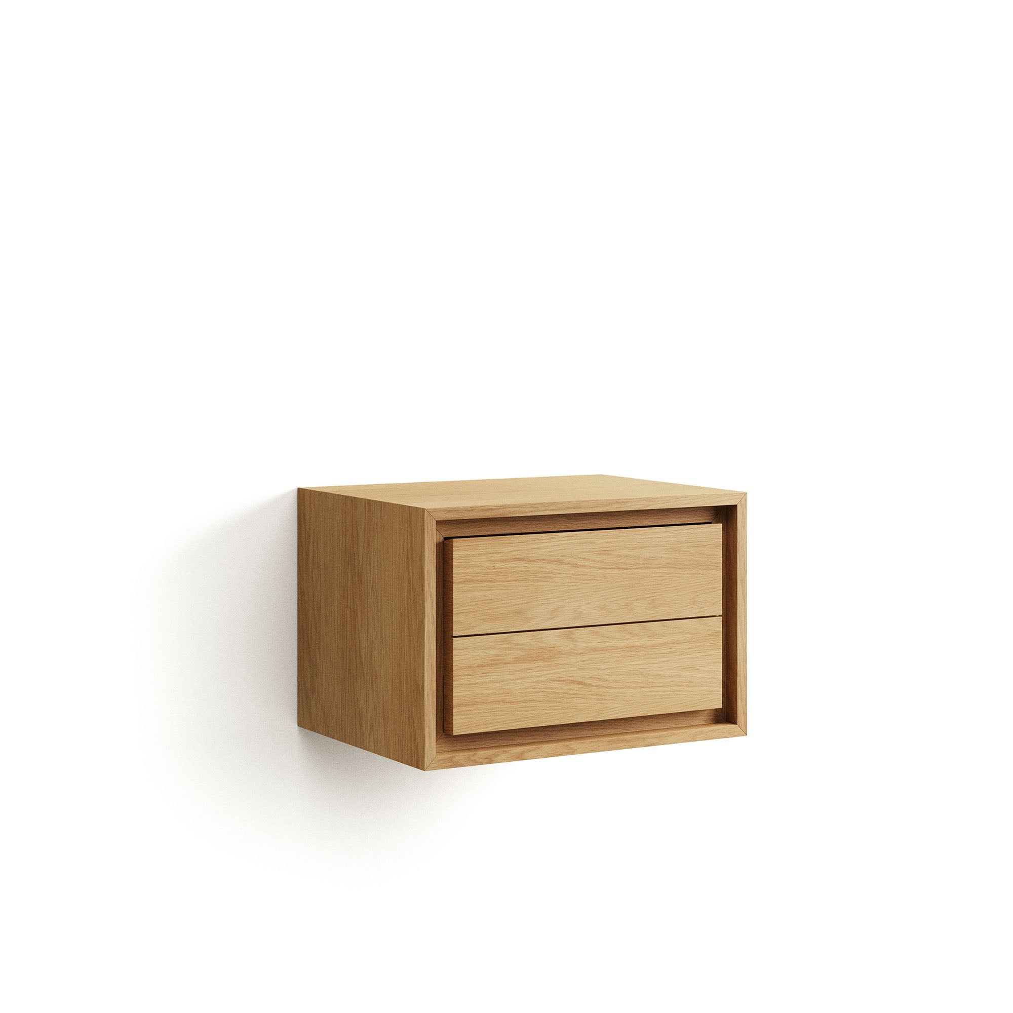 Kenta bathroom furniture in solid teak wood with a natural finish,  60 x 45 cm