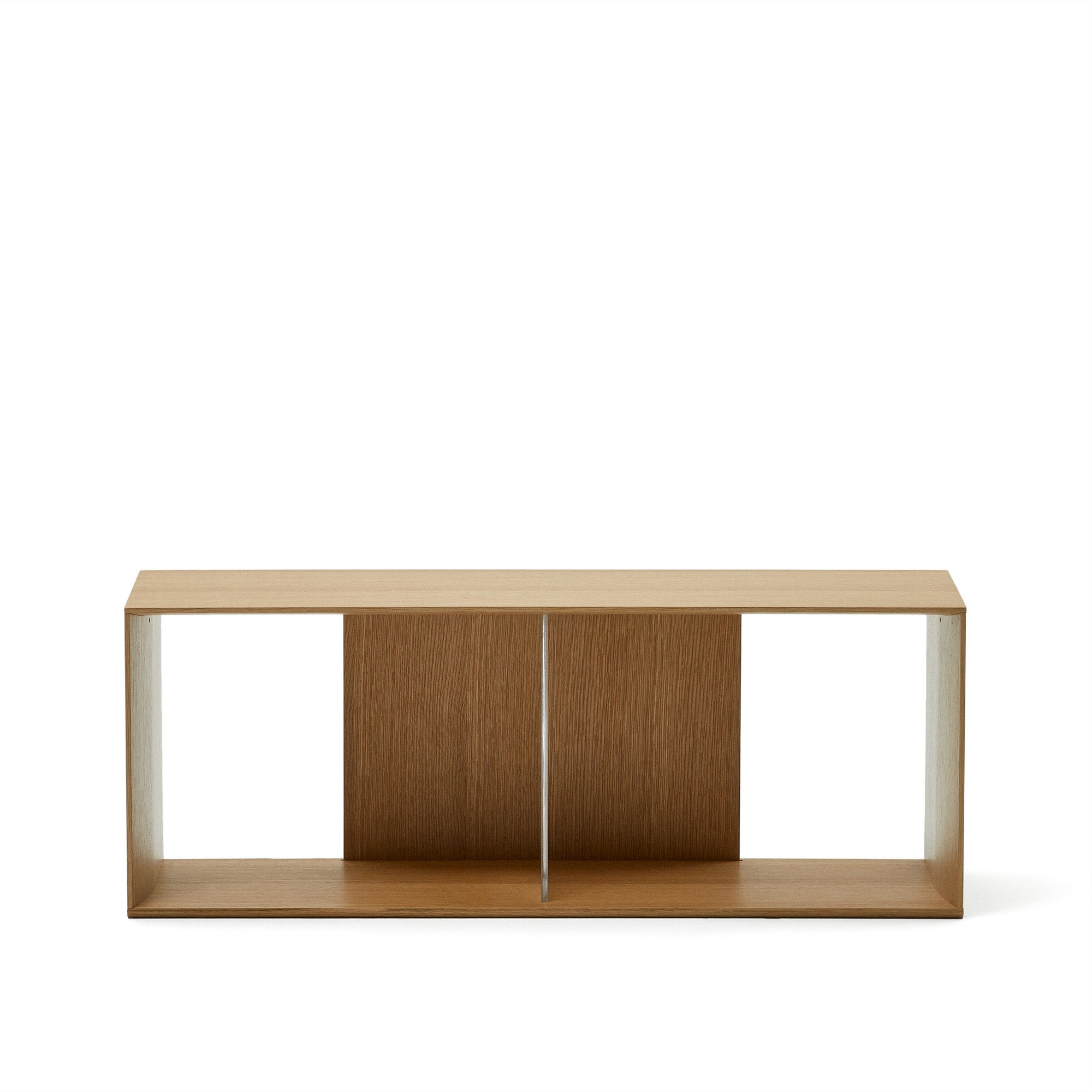Litto large shelf module in oak veneer, 101 x 38 cm
