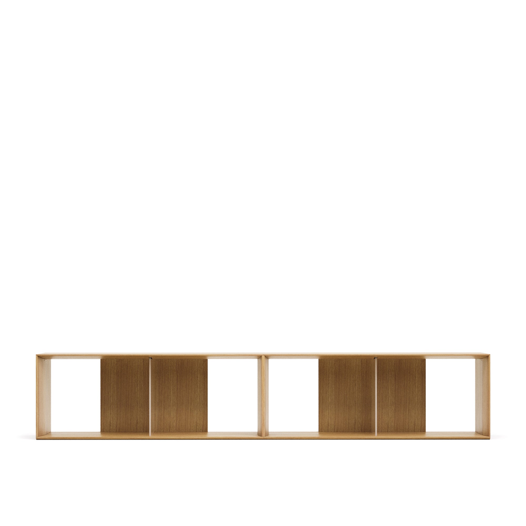 Litto 2 darabos moduláris polcszett, tölgyfa furnér, 101 x 76 cm