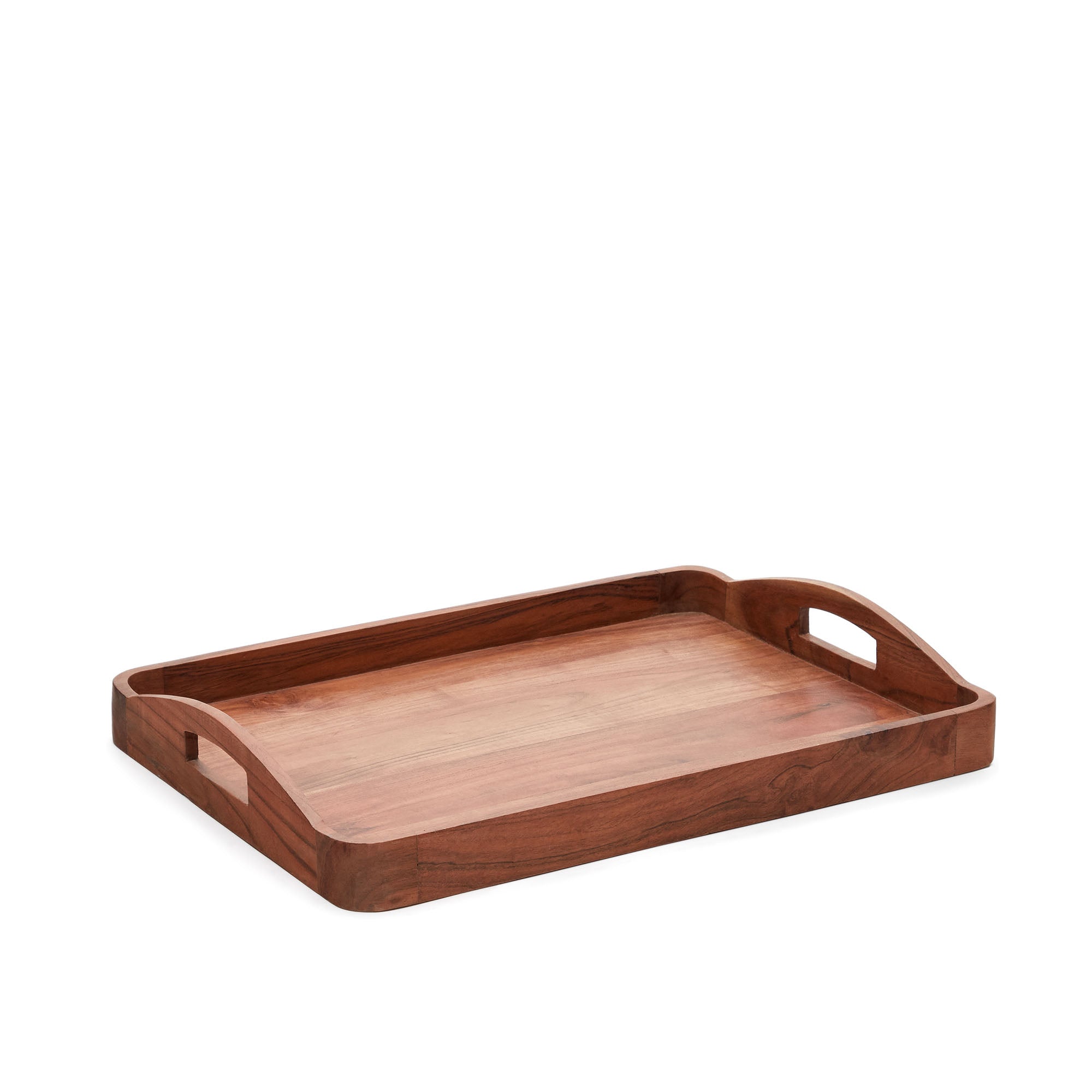 Elissa acacia wood large serving tray