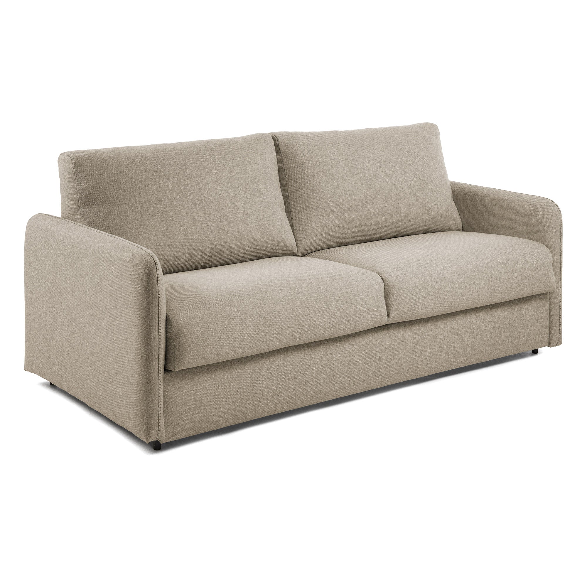 Kymoon 2 személyes visco kanapéágy, 160cm, krónikabézs színben