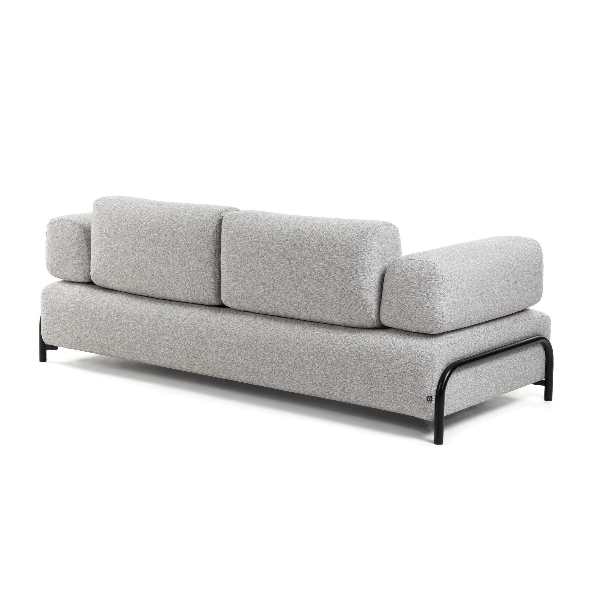 Compo 3 seater sofa in light grey, 232 cm