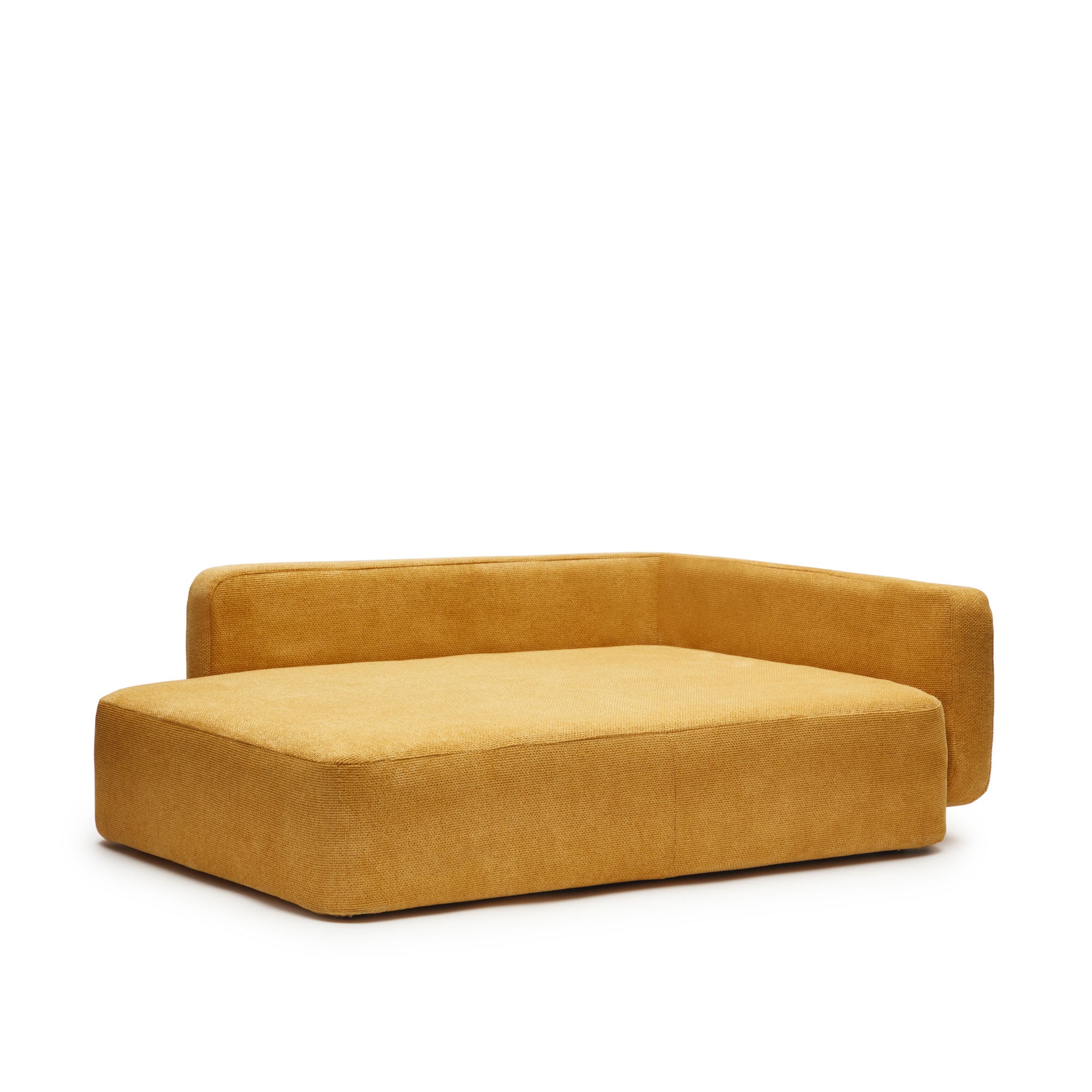 Bowie large bed for pets in mustard 73 x 98 cm