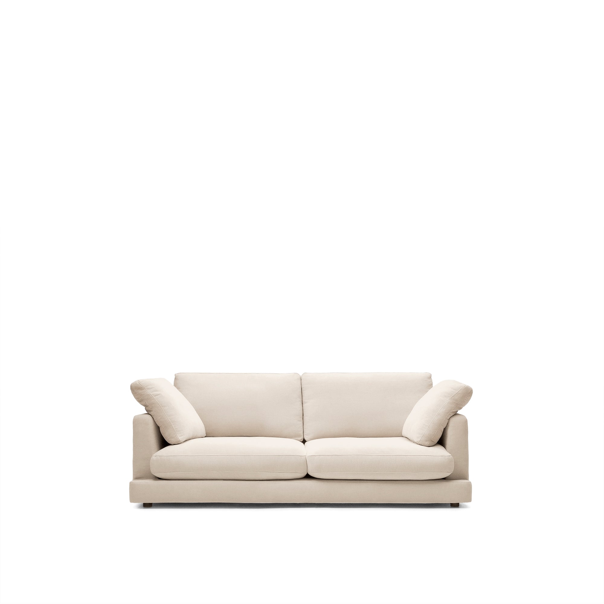 Gala 3 személyes kanapé bézs színben, 210 cm